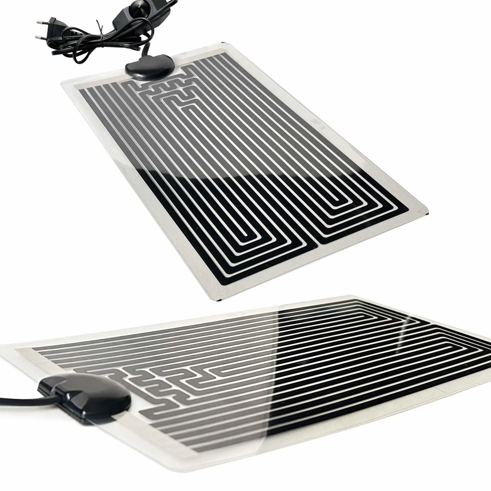 Mata grzewcza do terrarium z regulatorem temperatury, poduszka grzewcza dla gadów, żółwi, węży, jaszczurek, gekonów, pająków, gąsienic, mata grzewcza do akwarium dla żółwi (7 W, 15 * 28 cm)