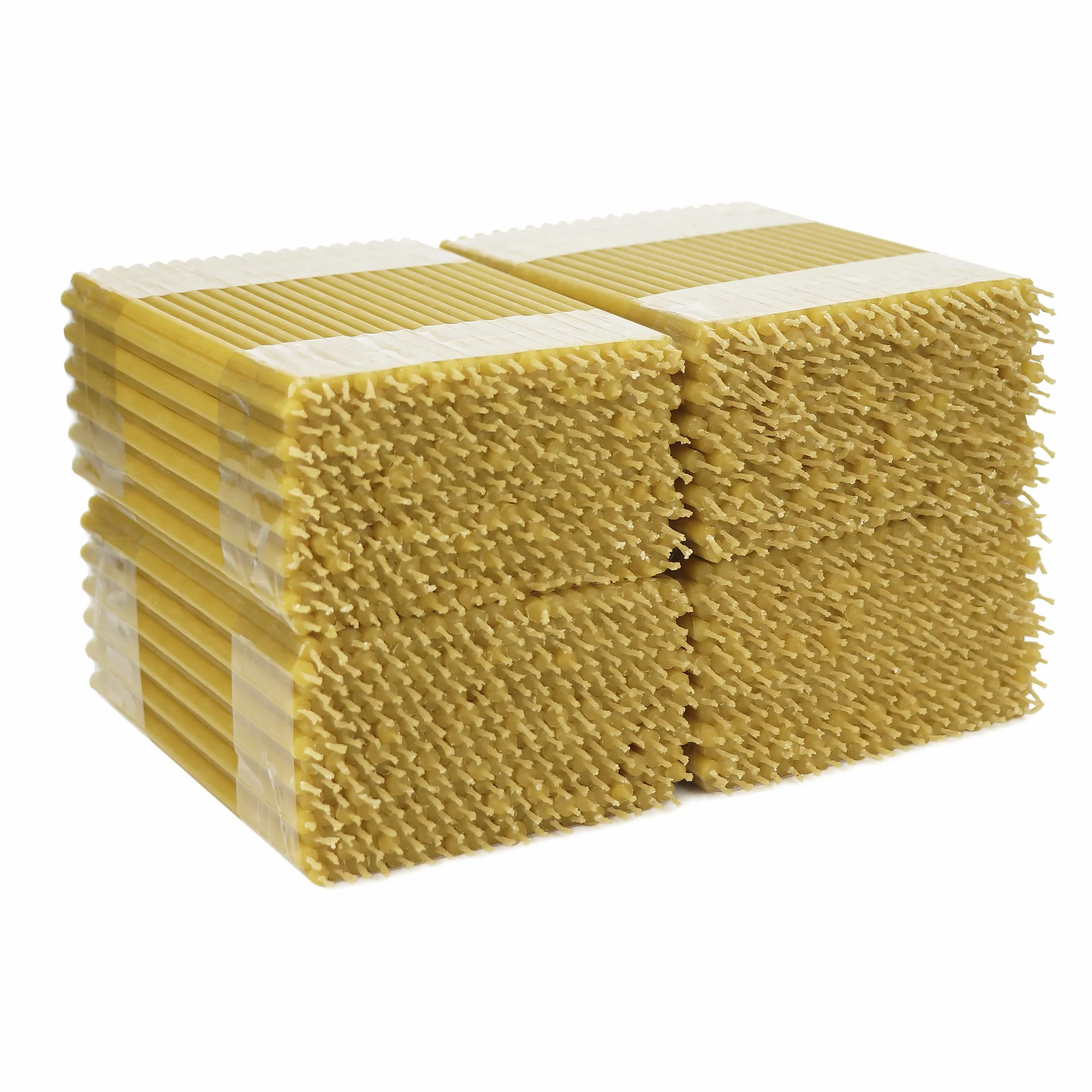 NKlaus 3270 g Świece ołtarzowe z wosku pszczelego, jakość kościelna, cienkie świece rytualne (ok. 1000 sztuk) 36261