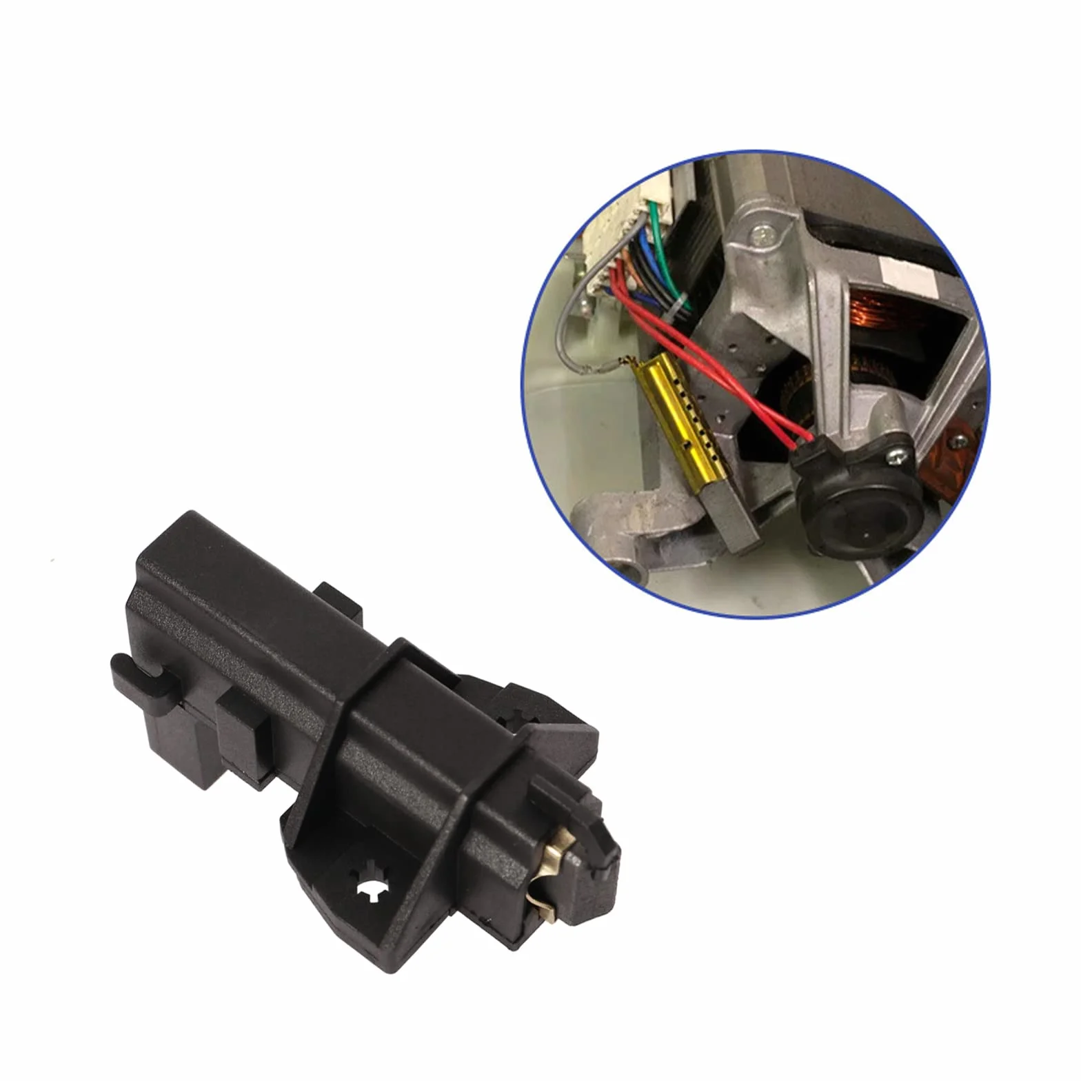 2 szt. szczotki węglowe do pralki 92126721 kompatybilne z Hoover A127 AAA140 AAA160 AB100001AB105001AB110001 części zamienne do pralki