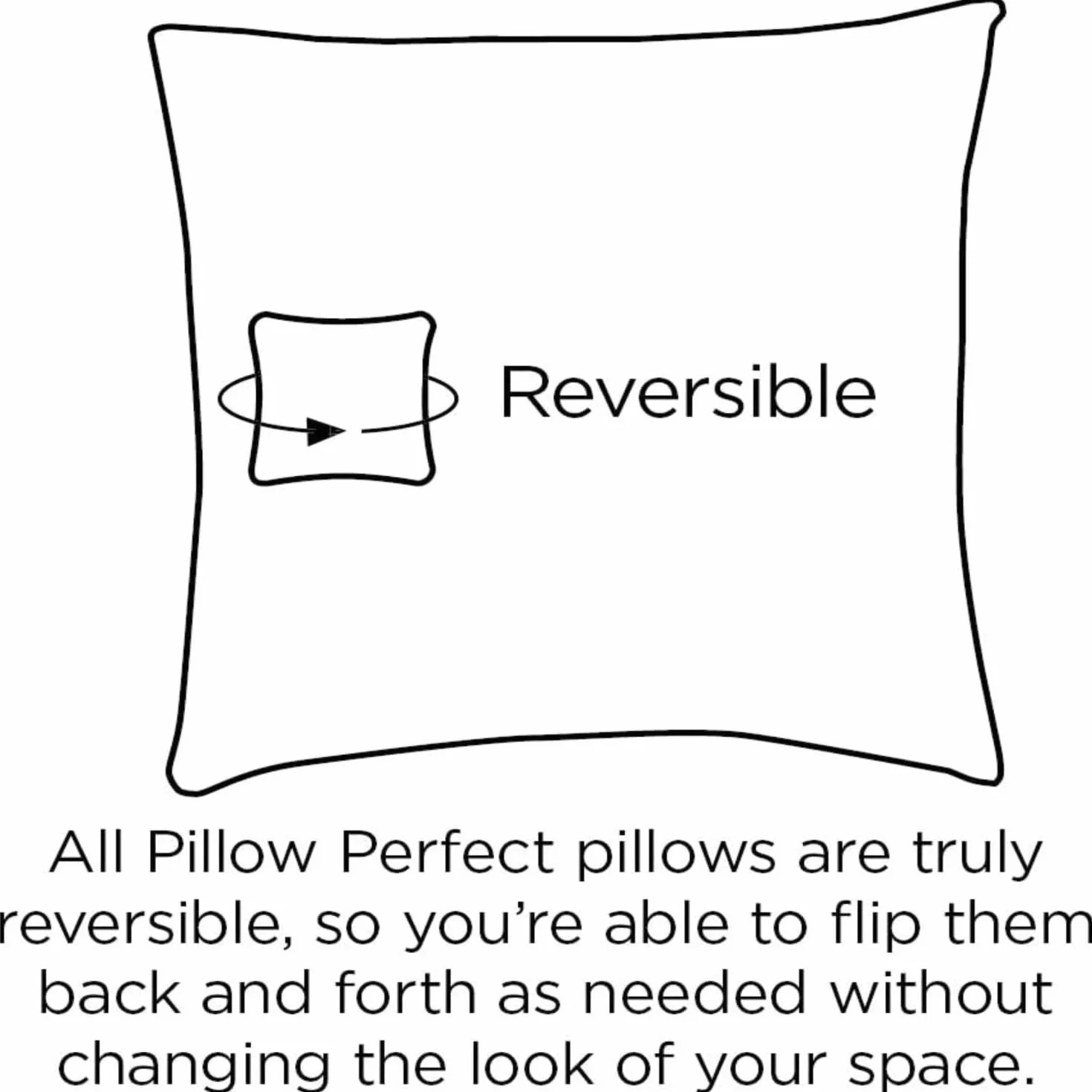 Pillow Perfect Poduszka do krzesło, w paski, pikowane na wiklinowe meble, wewnątrz/na zewnątrz, odporna na warunki atmosferyczne i blaknięcie, 48 cm x 48 cm, niebieski, jasnobrązowy, (dina), 2 szt.