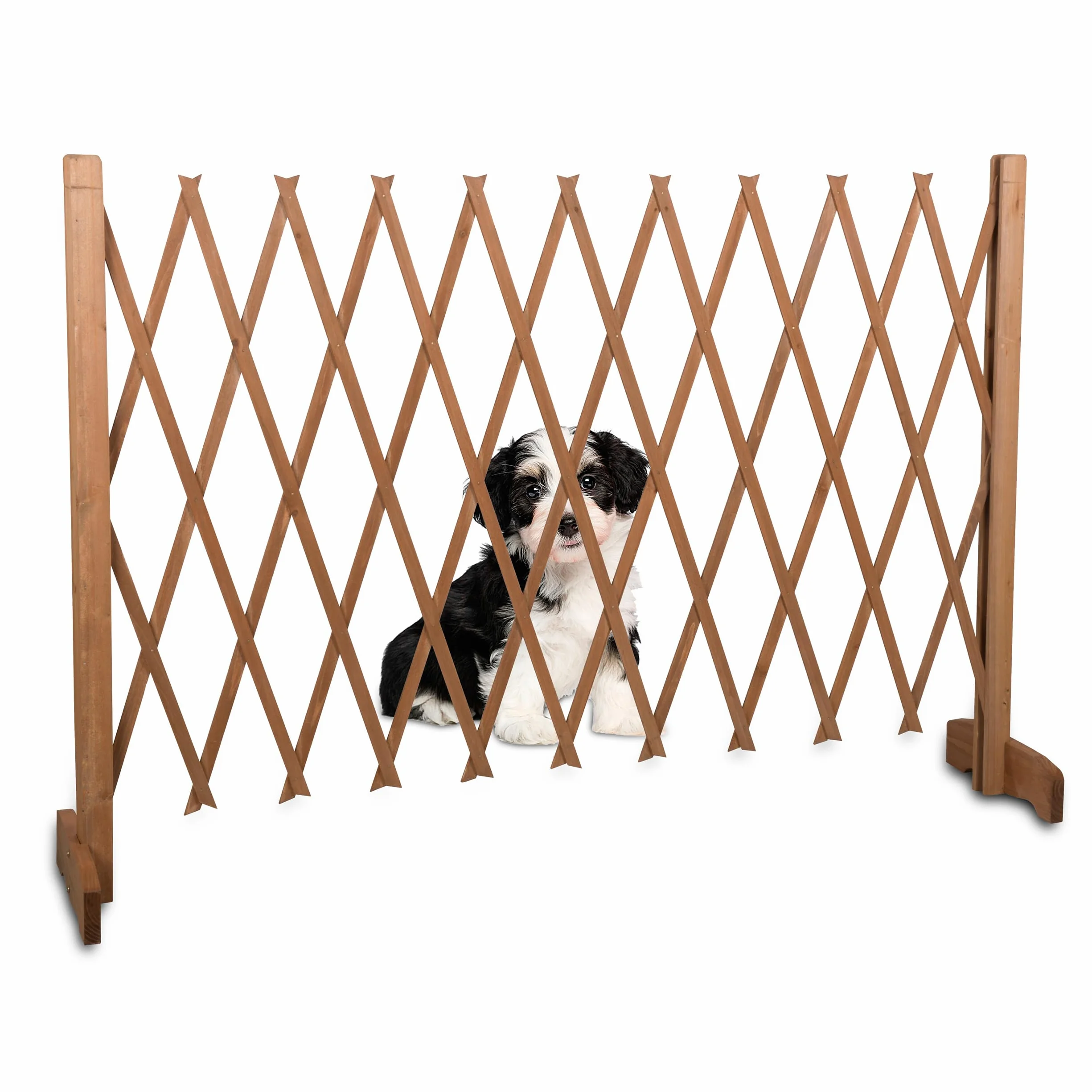 MaxxPro Barrier Door Safety Gate, Extendible Dog Fence, szerokość 30-117 cm, wysokość 90 cm