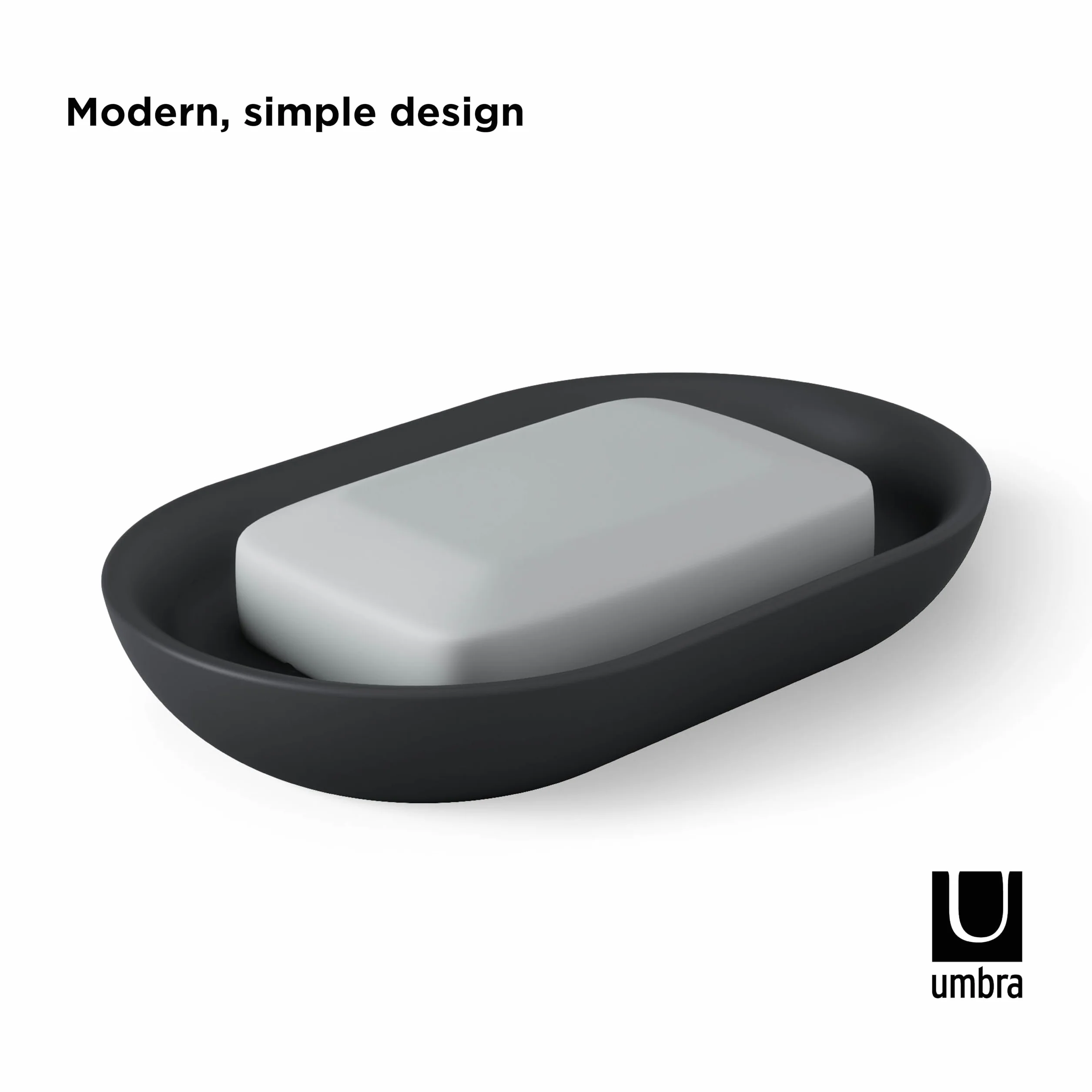 Umbra Junip mydelniczka, czarna