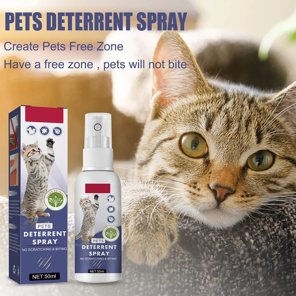 Spray odporny na zarysowania dla kotów 50 ml