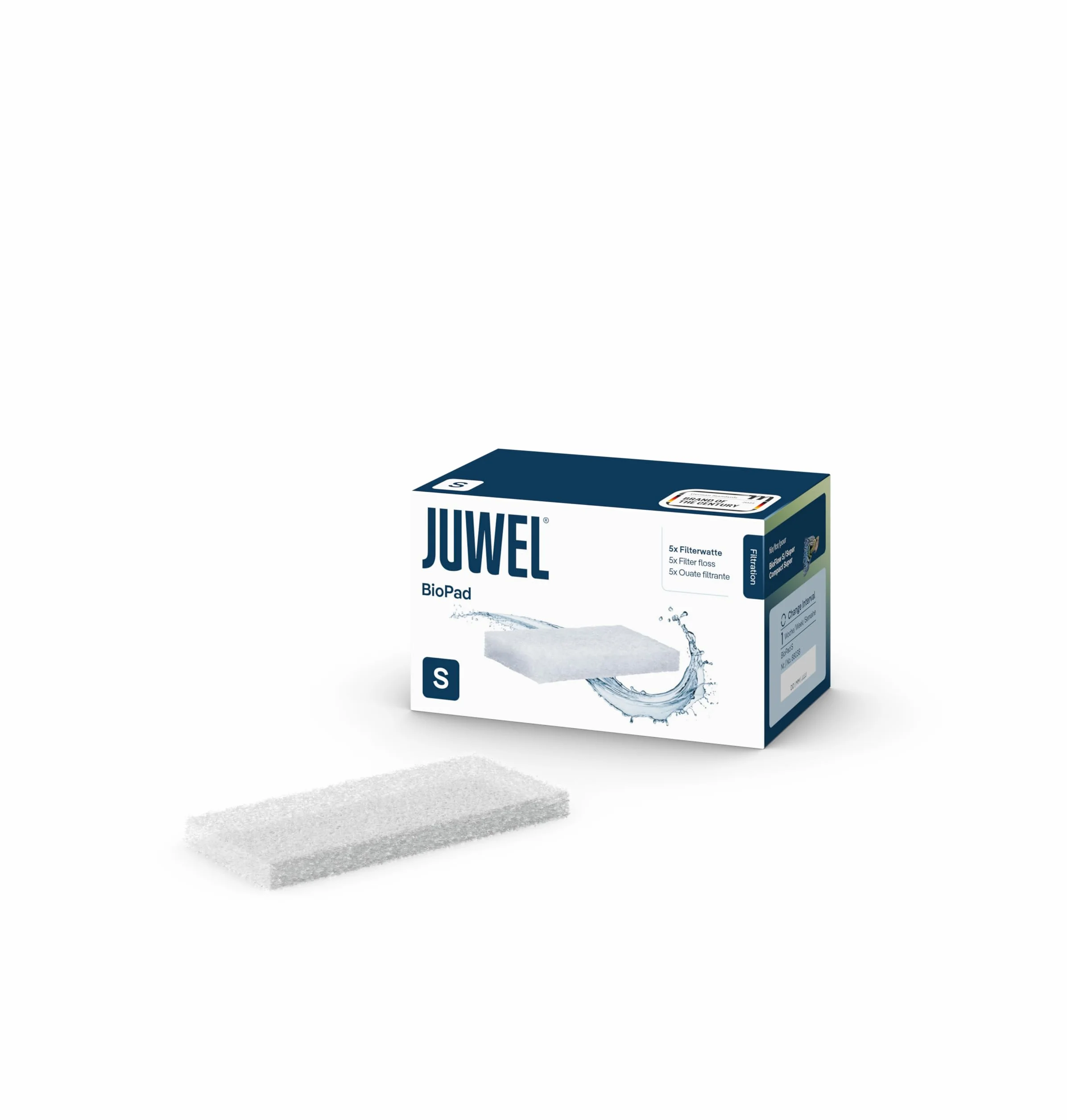 Juwel Aquarium JU88038NET Wata Filtrująca, M/3.0/Compact, Biały