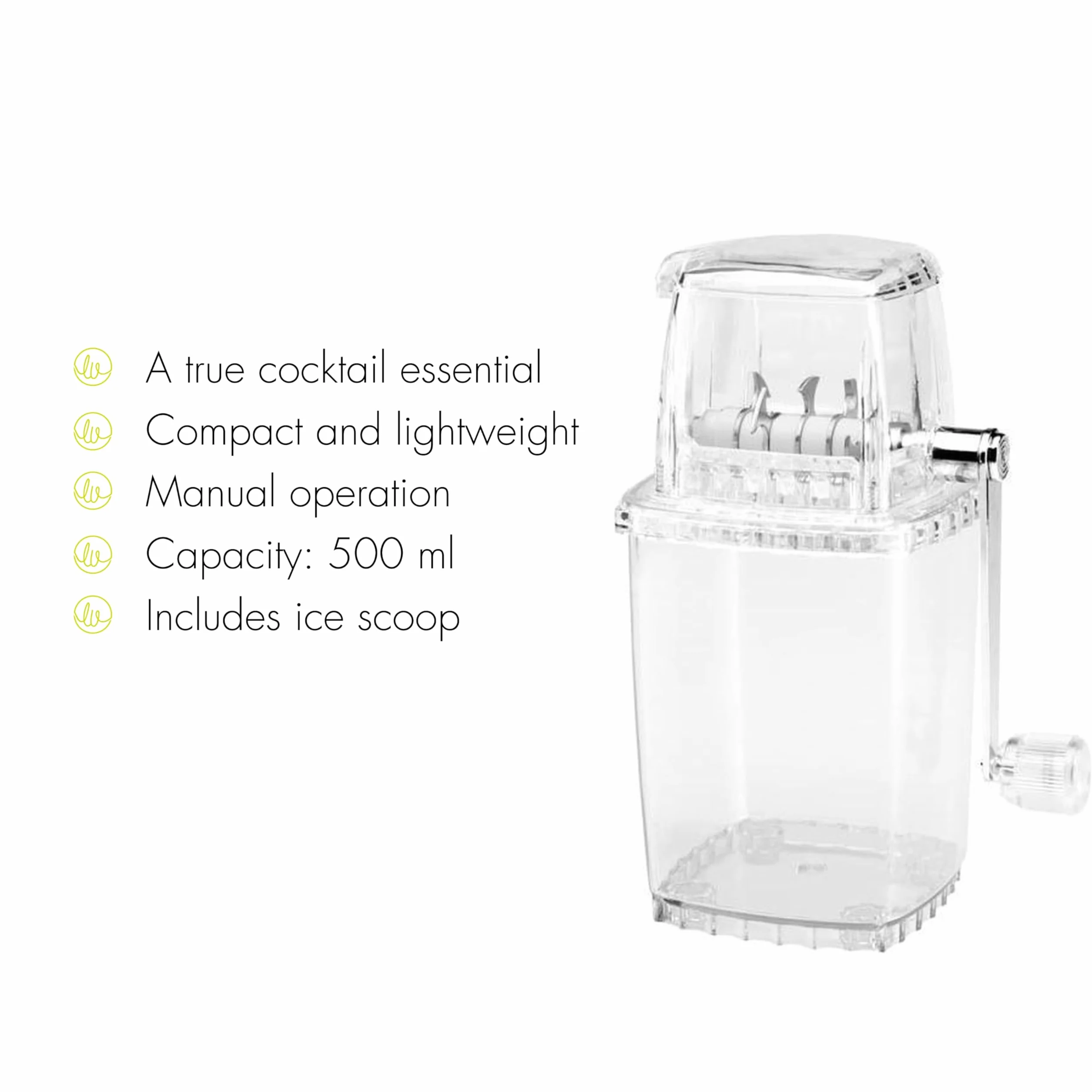 Leopold Ice Crusher Vienna, 121 x 160 x 238 mm