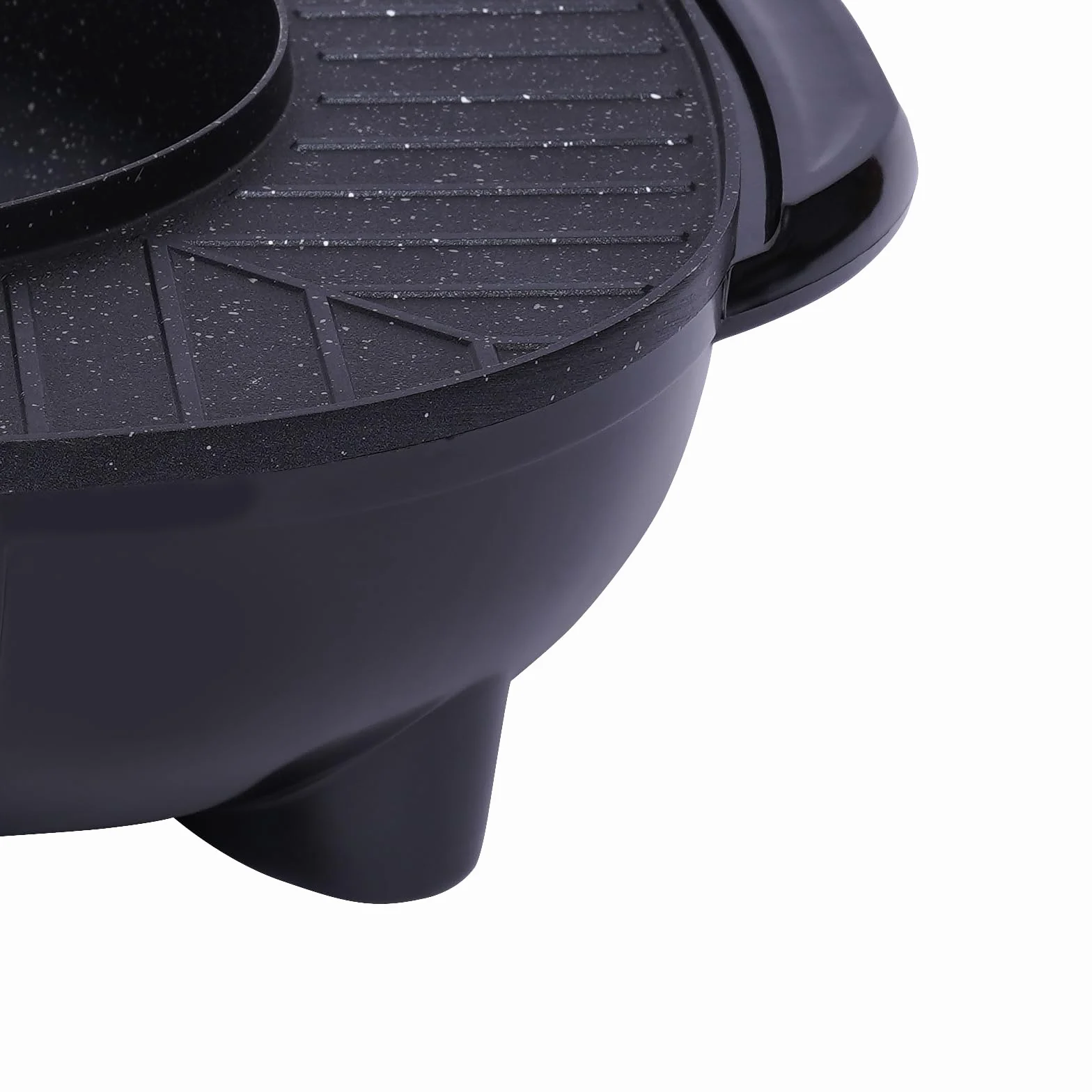 Hotpot i grill 2 w 1, 2000 W, elektryczny grill Hot Pot i Bbq, regulacja temperatury, zdejmowana płyta grzewcza, dla rodziny, na imprezę