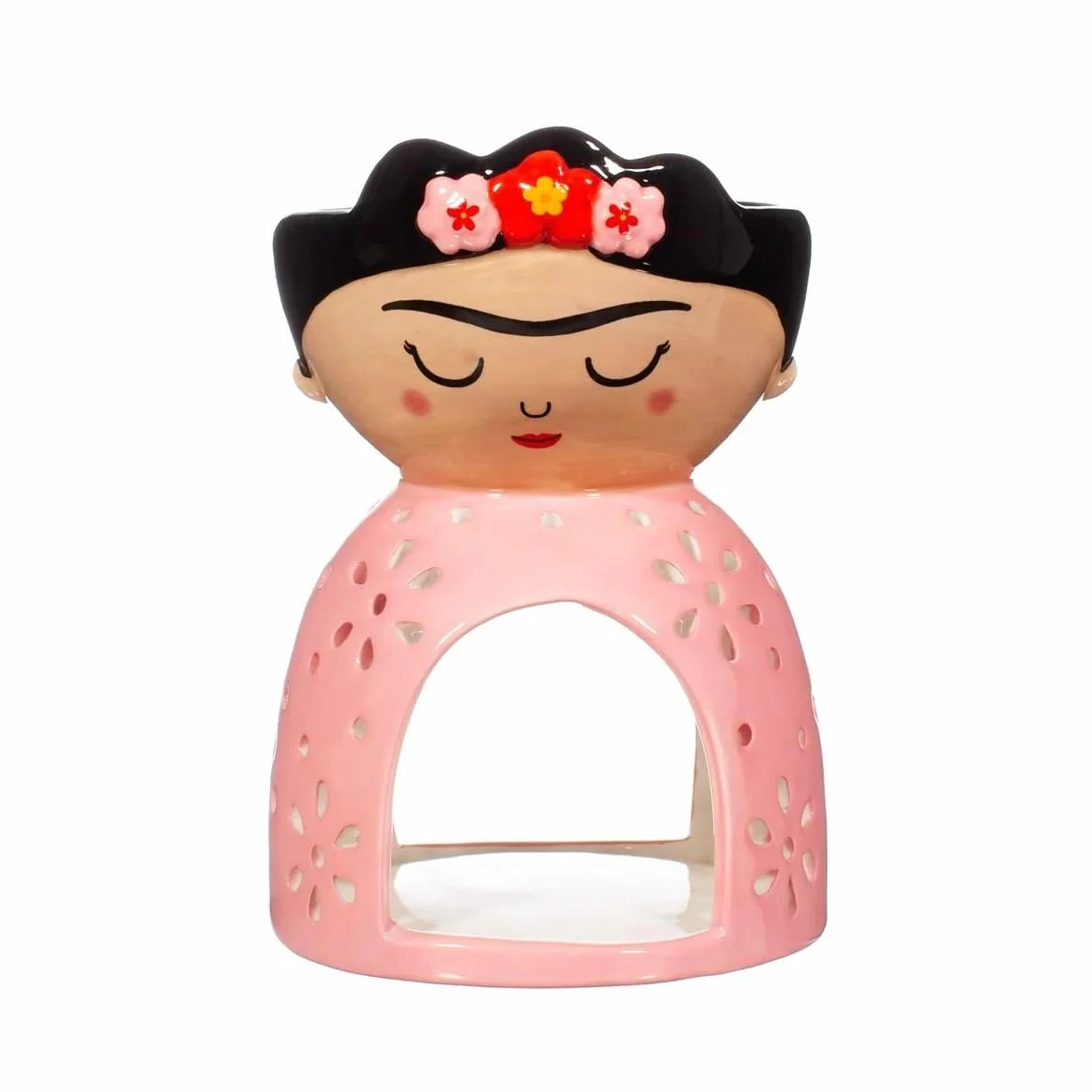 Sass & Belle Frida Kahlo ceramiczny uchwyt na podgrzewacz do wosku