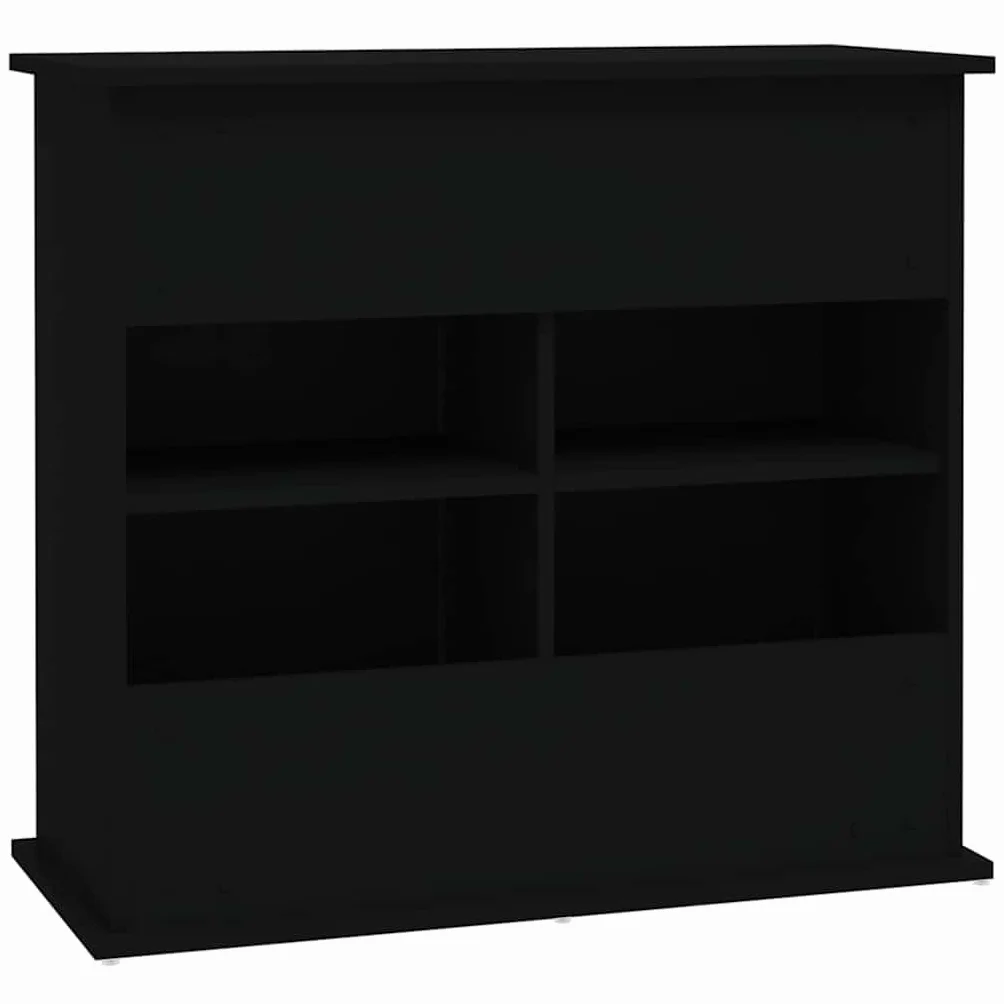 vidaXL Szafka pod akwarium czarna 81x36x73 cm