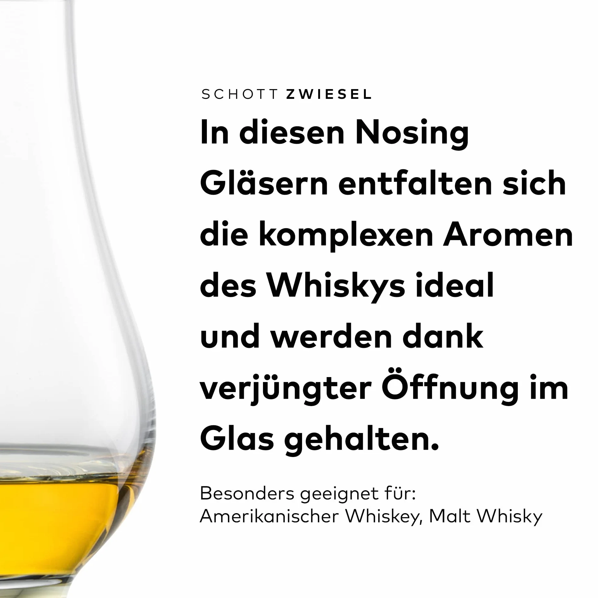 SCHOTT ZWIESEL Whisky Nosing Tumbler Bar Special (zestaw 4 szt.), specjalne szklanki do whisky, nadają się do mycia w zmywarce, Made in Germany (nr art. 130000)