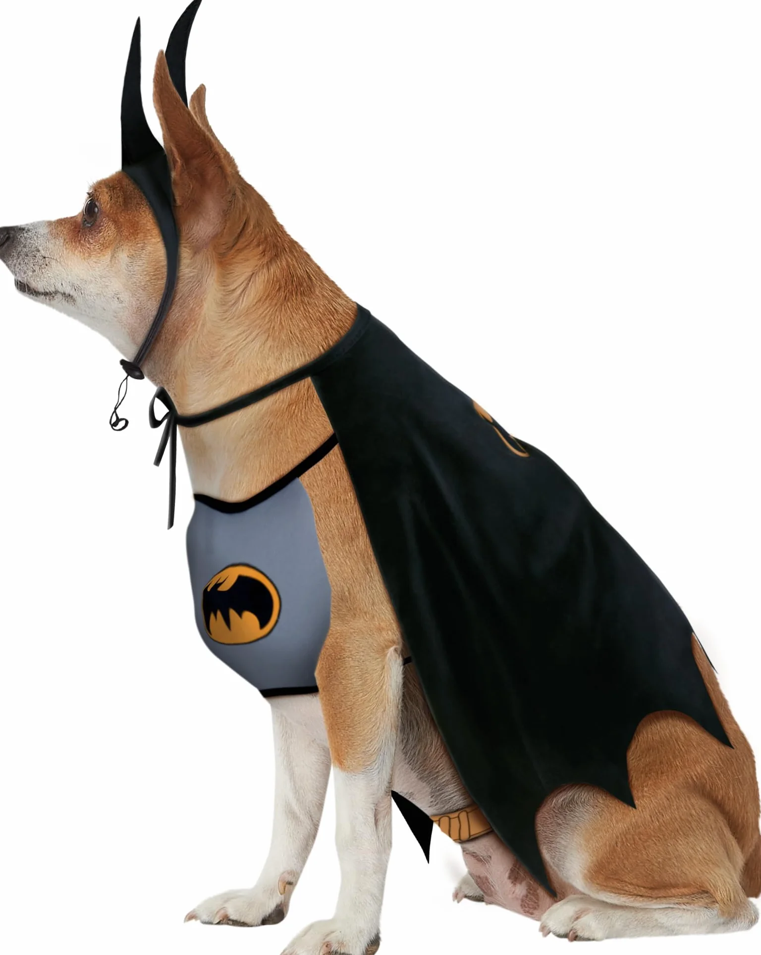 Oficjalny kostium Rubie's Pet Dog, Batman - duży Halloween Halloween