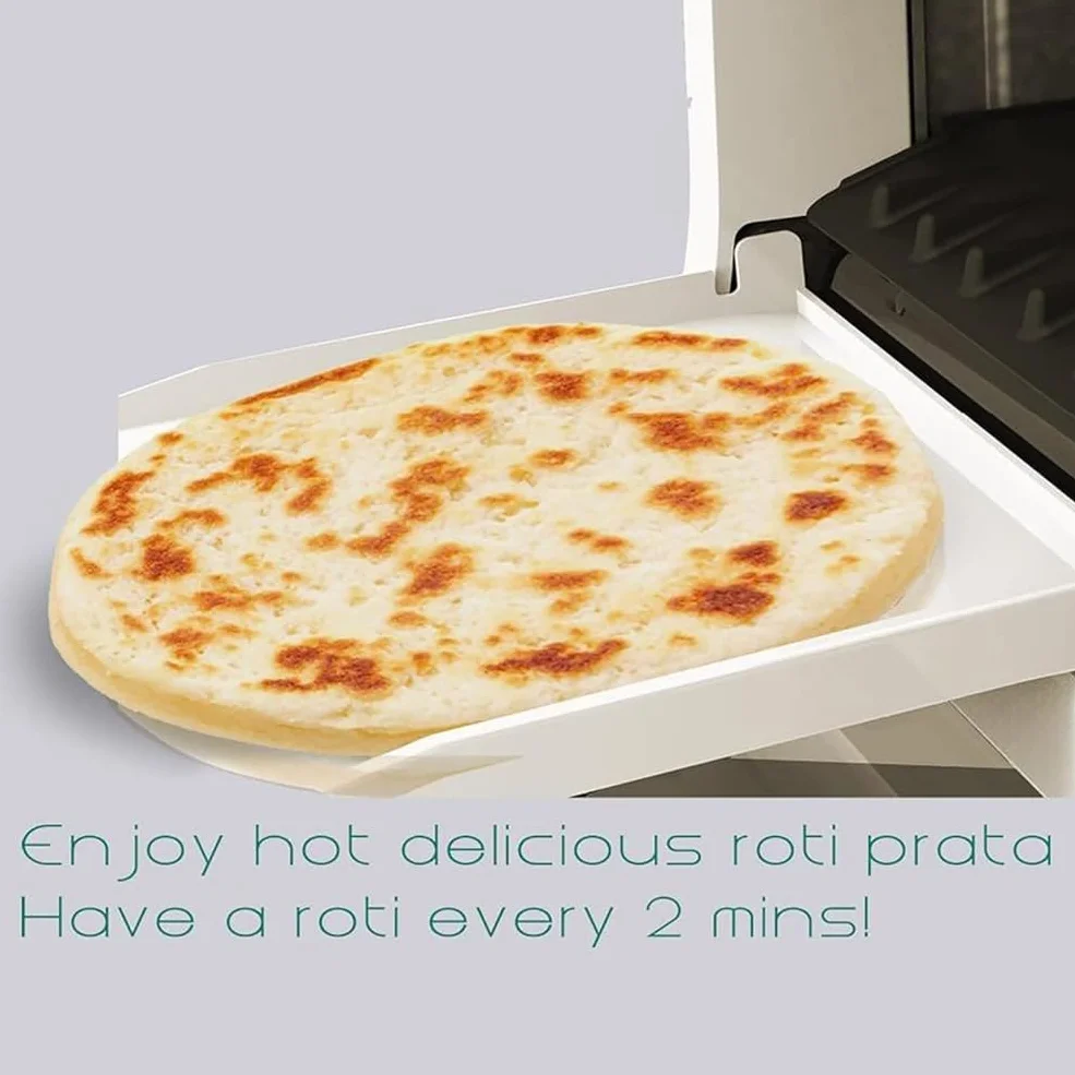 Automatyczny ekspres do chleba Roti Chapati do tortilli, naleśników i podpłomyków – inteligentny ekran dotykowy z obsługą jednym przyciskiem do robienia wielu elementów naraz