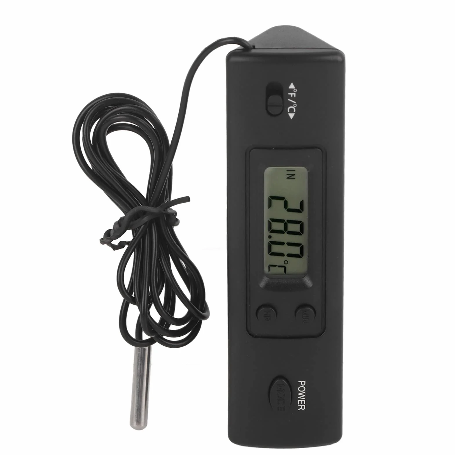 Miernik Temperatury Czujnik Sondy Termometr Lcd Miernik z Miernikiem Temperatury Aaa Termometr Elektroniczny Sonda Pomiar Temperatury Termometry do Lodówki