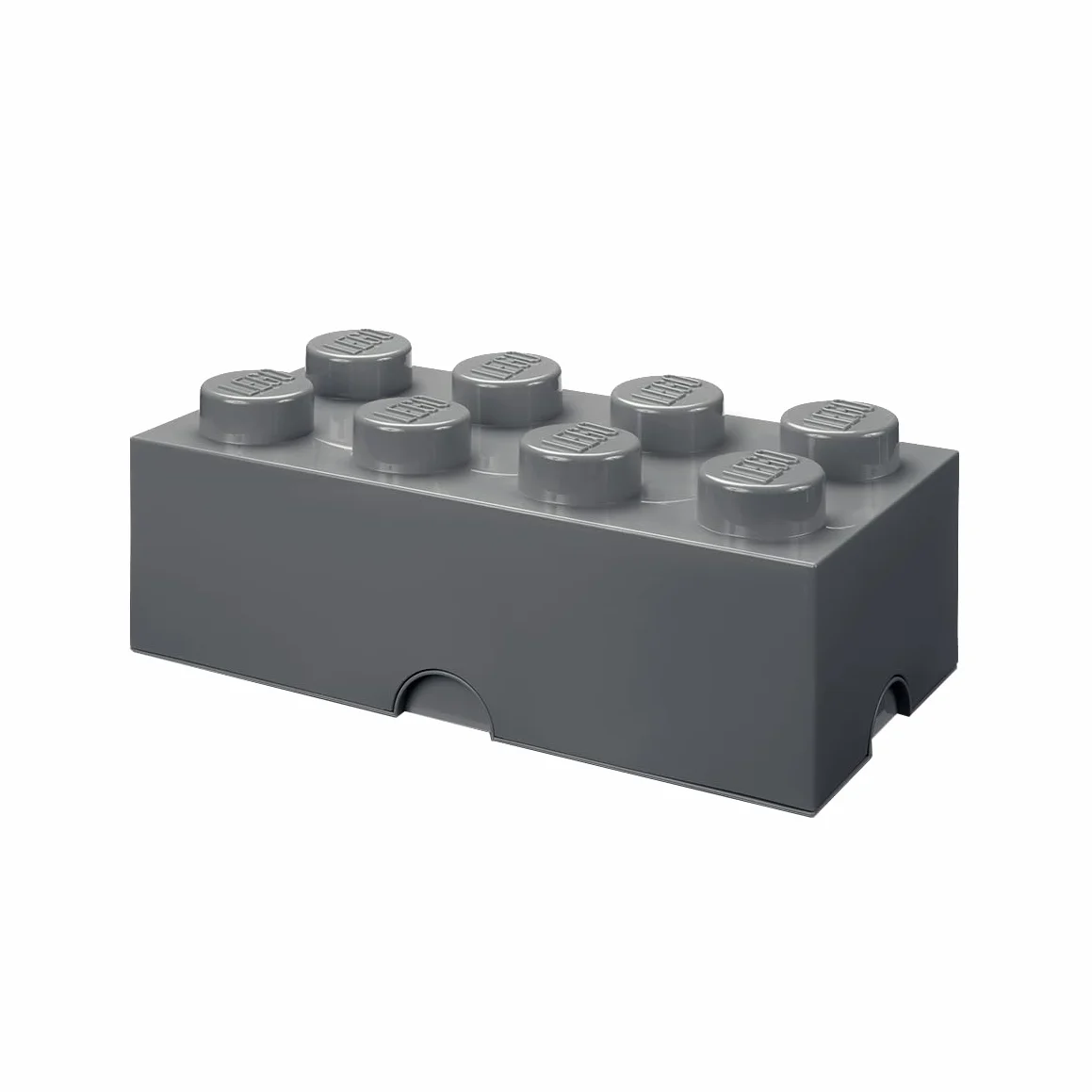 Room Copenhagen Lego Brick Pudełko Na Klocki, Polipropylen, Szary, 25 x 25 x 18 cm