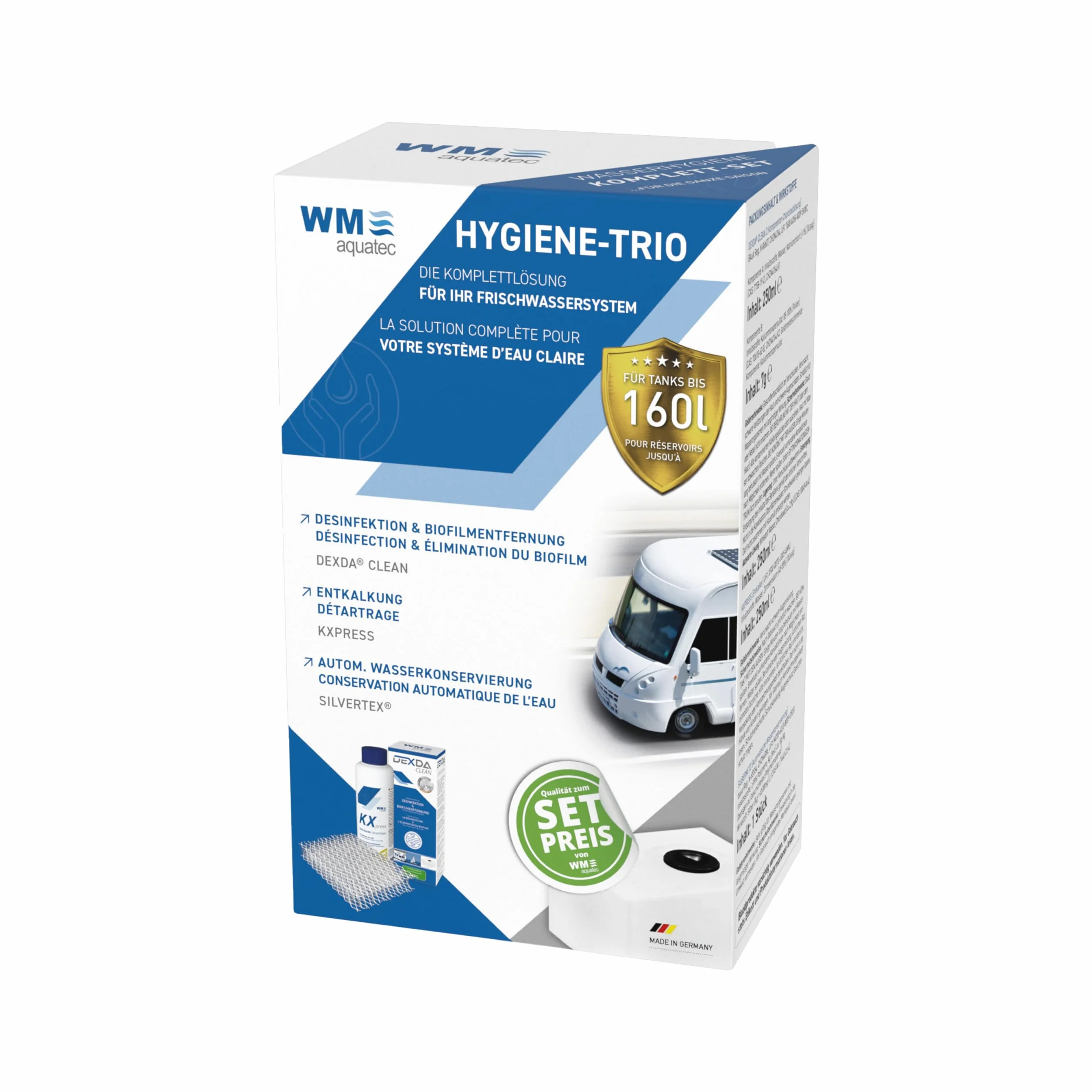 WM Aquatec HGT Hygiene Trio bis pojemność zbiornika 120 l