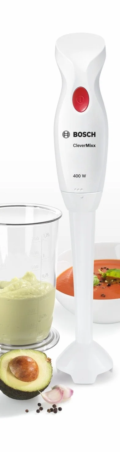 Bosch Blender Ręczny MSM14100 CleverMixx, Tworzywo Sztuczne, 400 W, Biały