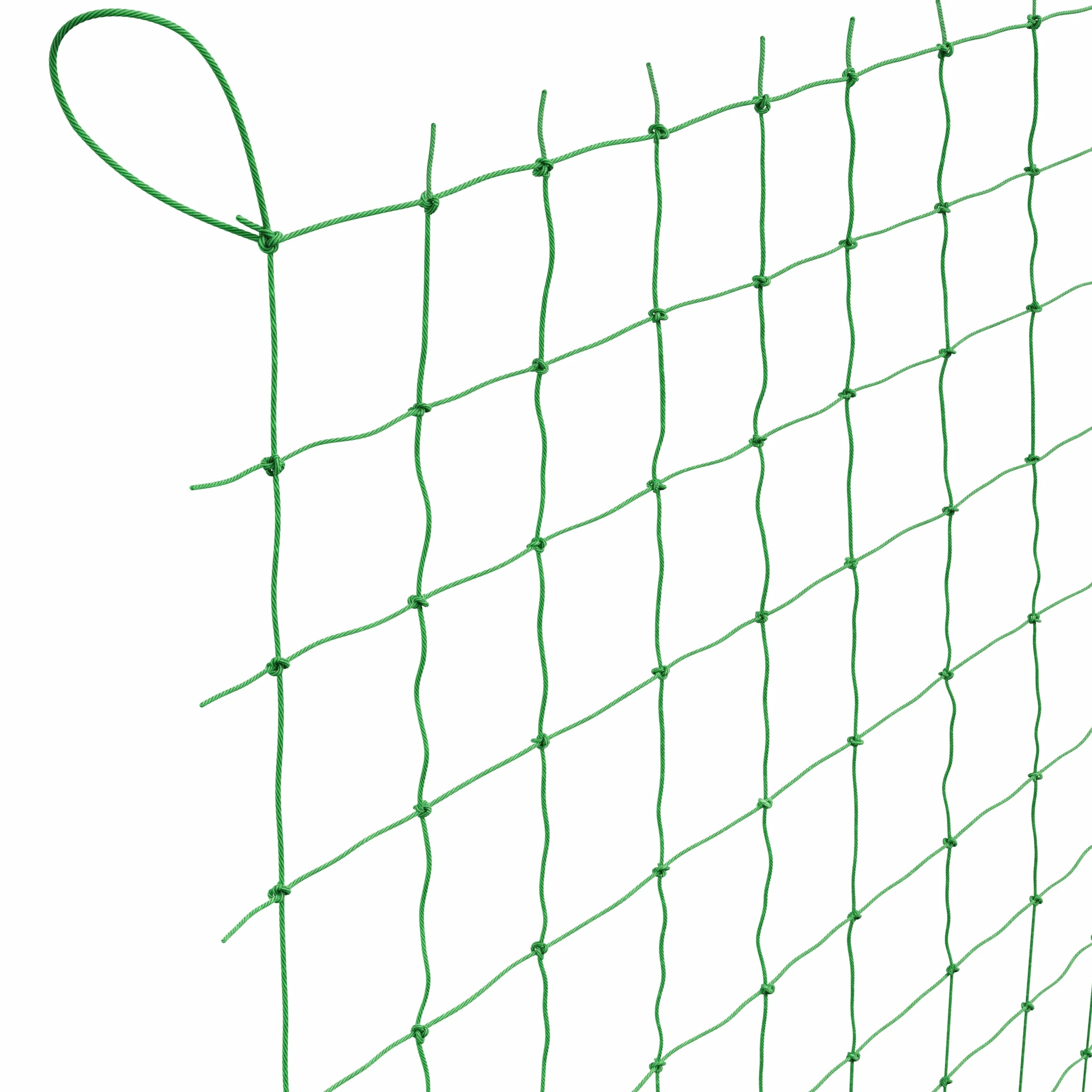 GardenGloss® Siatka na Pnącza z Dużymi Oczkami - Podpora dla Ogórków, Pomidorów i Warzyw (2 m x 2,5 m)