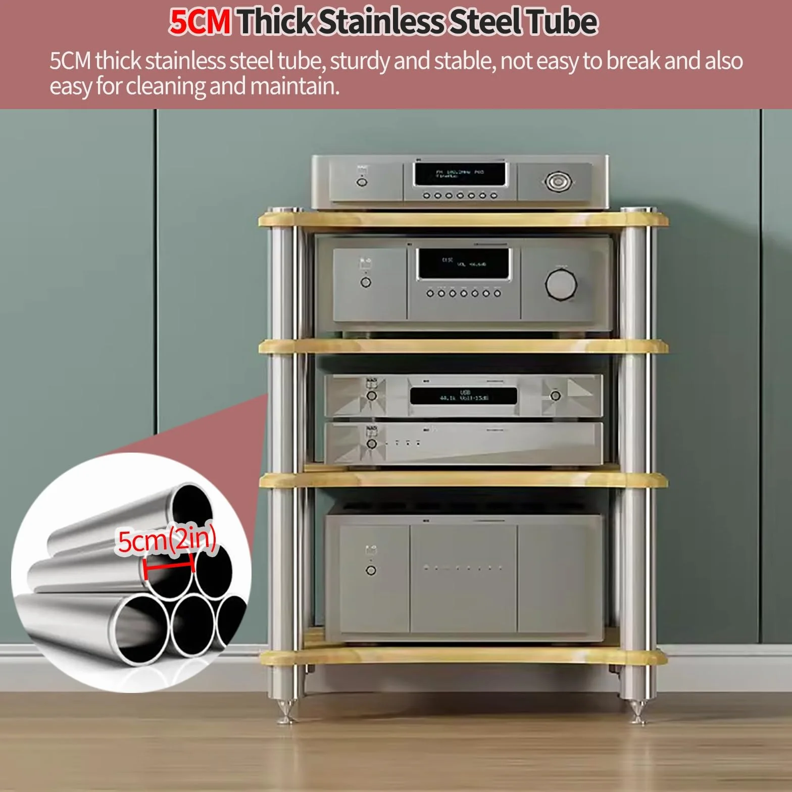 stojak hifi szafki hifi stojaki i stojaki na komponenty audio/wideo szafka stereo stojaki stojące na podłodze otwarte półki audio-wideo wzmacniacz stojak multimedialny konsola do gier wideo