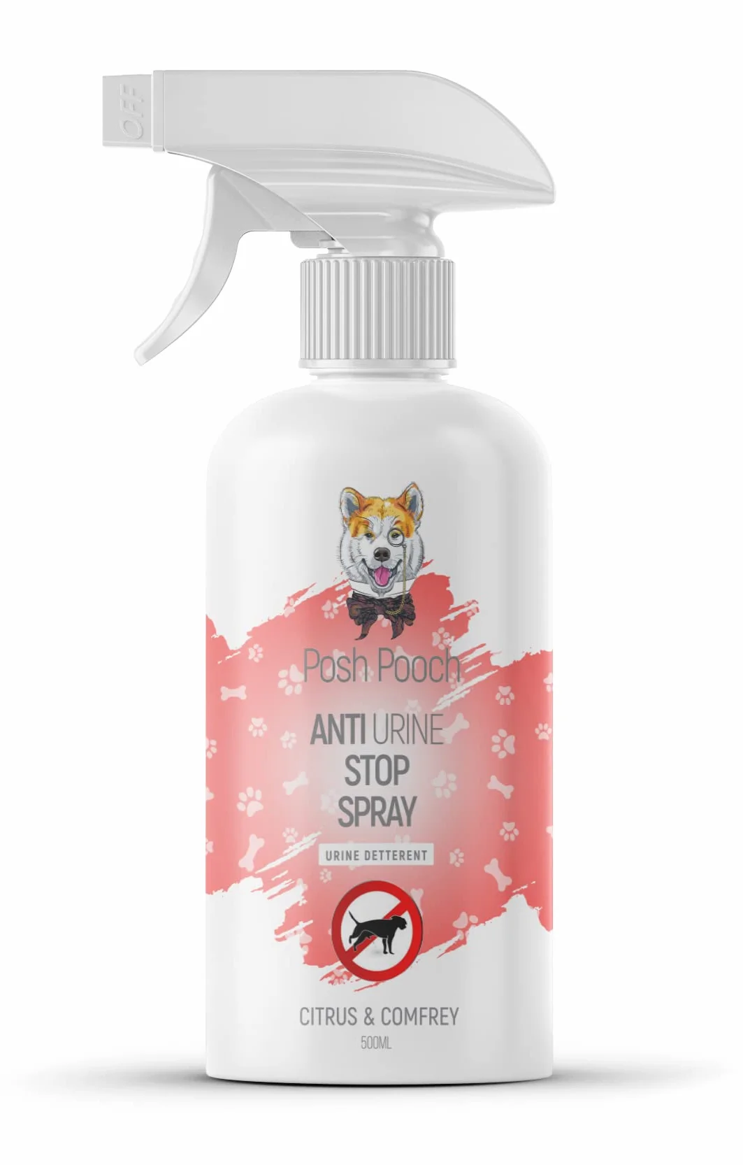 Odstraszacz psów moczu w sprayu | Bez alkoholu naturalny odstraszacz cytrusów 2 w 1 spray dezodoryzuje zapachy dla kotów i psów | zniechęca zwierząt domowych do zaburzeń zachowania zwierząt domowych