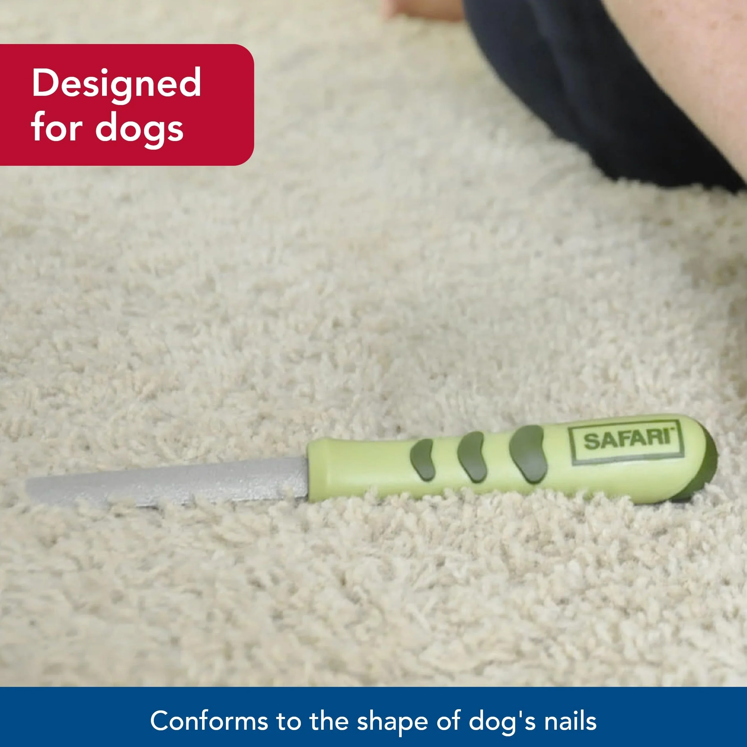 Coastal Pet Products Pilnik diamentowy ze stali nierdzewnej do safari