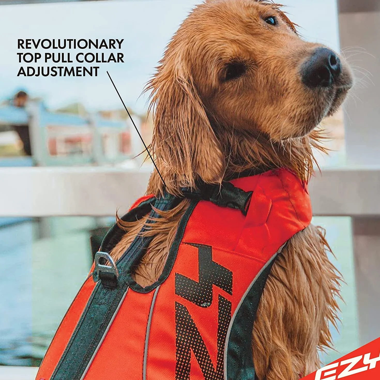 EZYDOG X2 Boost kamizelka ratunkowa dla psa czerwona XS