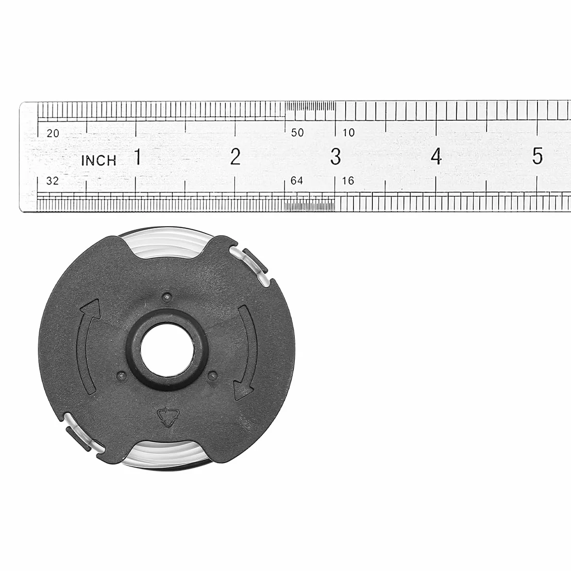 Alnicov 4 szt. szpula napinająca i szpula zastępcza kompatybilna z Parkside PRT 550 A1 B2 C3 Line String Trimmers