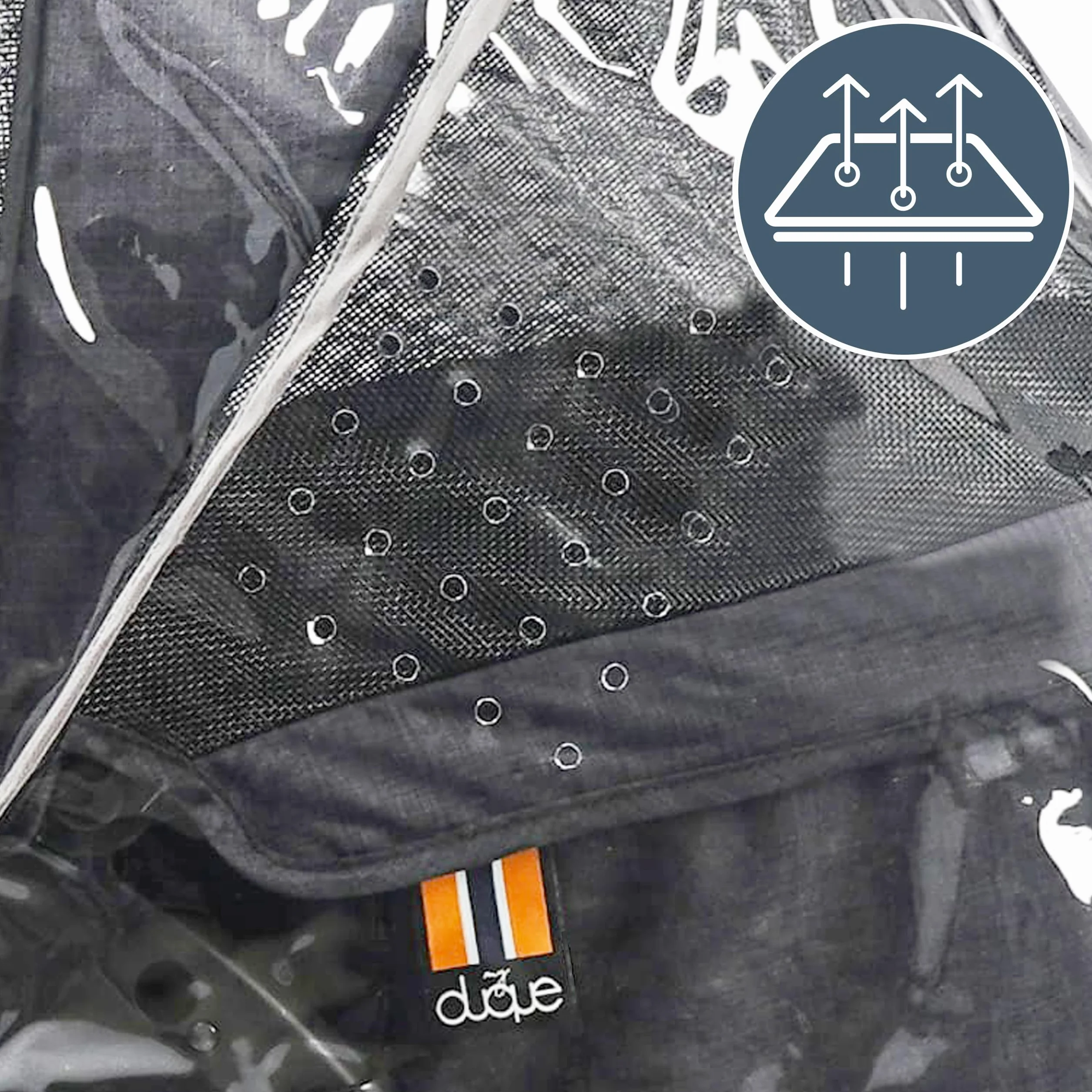 UNIWERSALNA RAIN COVER XL ochrona przed deszczem z zapięciem na rzepy