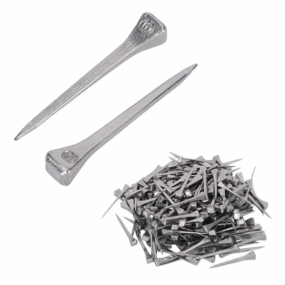 250 Sztuk 4.8CM Stal E4 Gwoździe Podkowa Gwoździe Podkowa Koń Narzędzie Sprzęt Akcesoria do Witraży i Wyścigów Konnych