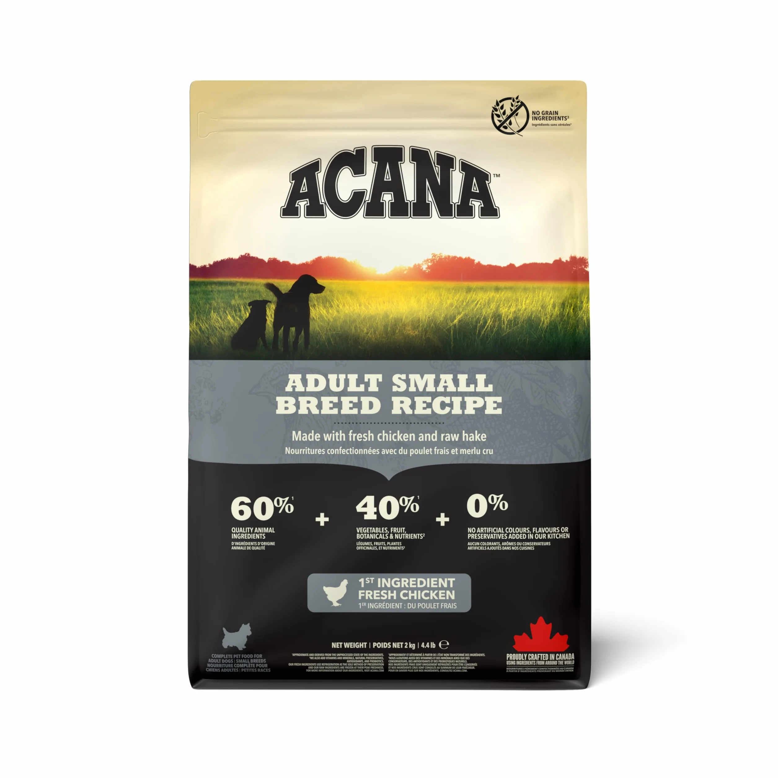Acana Adult Small Breed Recipe sucha karma dla psów małych ras 2 x 340 g