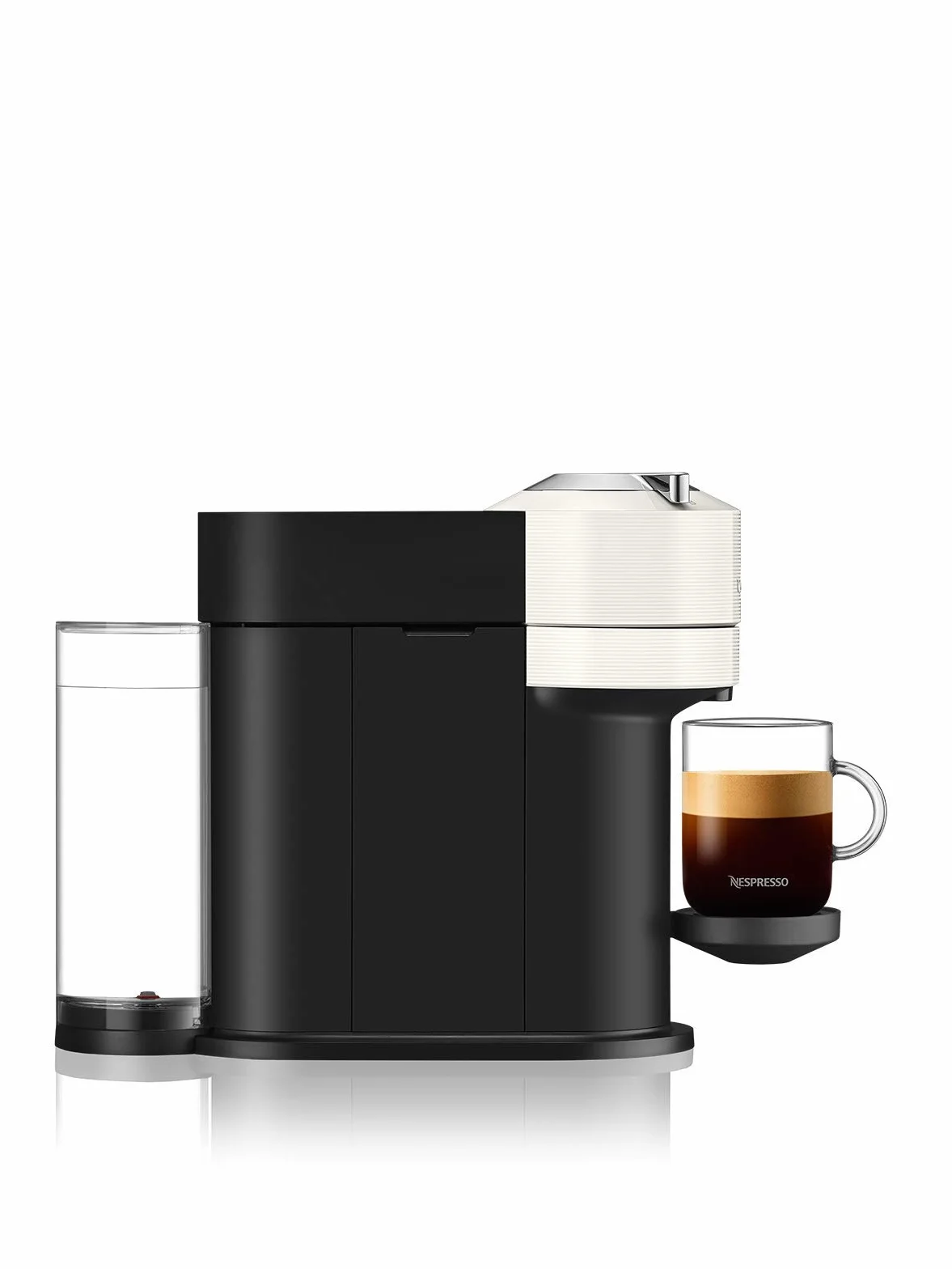 Nespresso De'Longhi Nespresso ENV120.WAE Vertuo Next Ekspres do Kawy Kapsułkowy, 1500 W, 535ml, Biały/Czarny