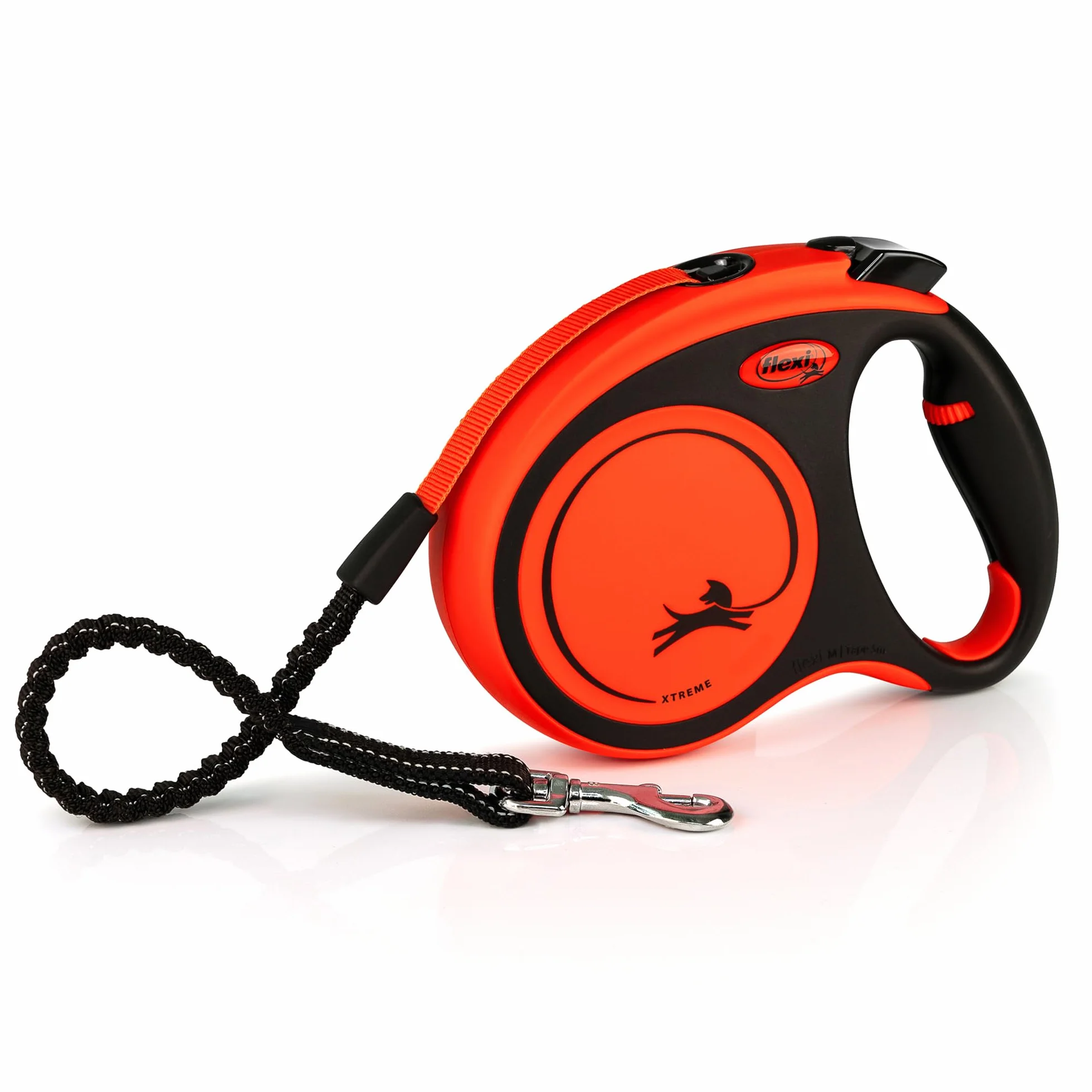 Flexi Xtreme 5 m Czarny, Pomarańczowy Pies