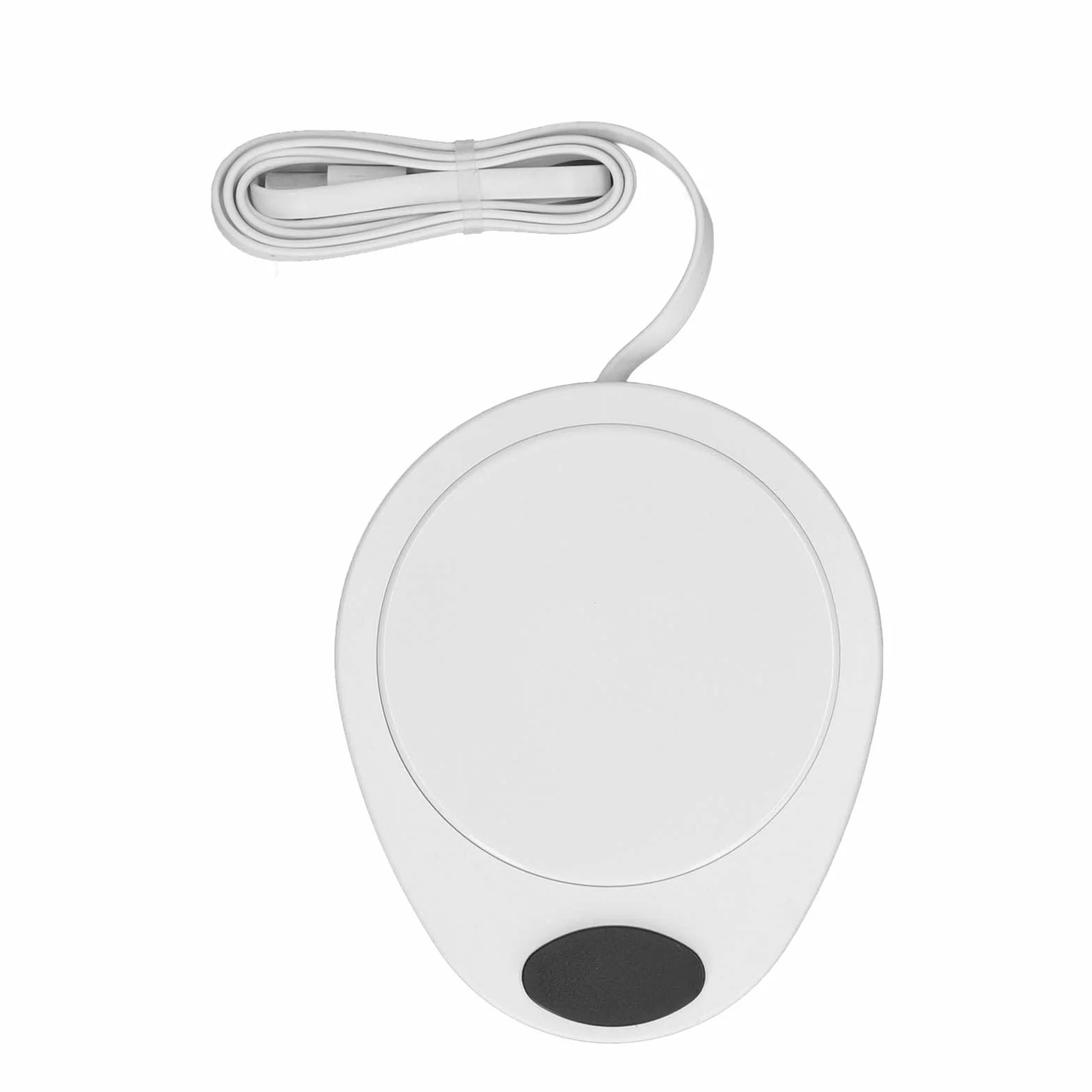 Elektryczna Płyta Grzewcza do Kubków, Stała Temperatura Mały Podgrzewacz do Kubków USB Wodoodporny do Kubków Ceramicznych (Biały)