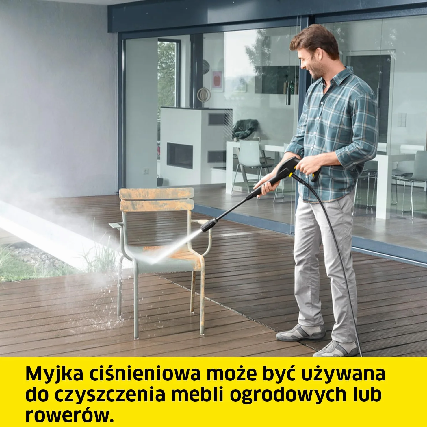 Kärcher Myjka wysokociśnieniowa K 2 Power Control Home: czyszczenie ze wsparciem aplikacji - w zestawie z przystawką T1