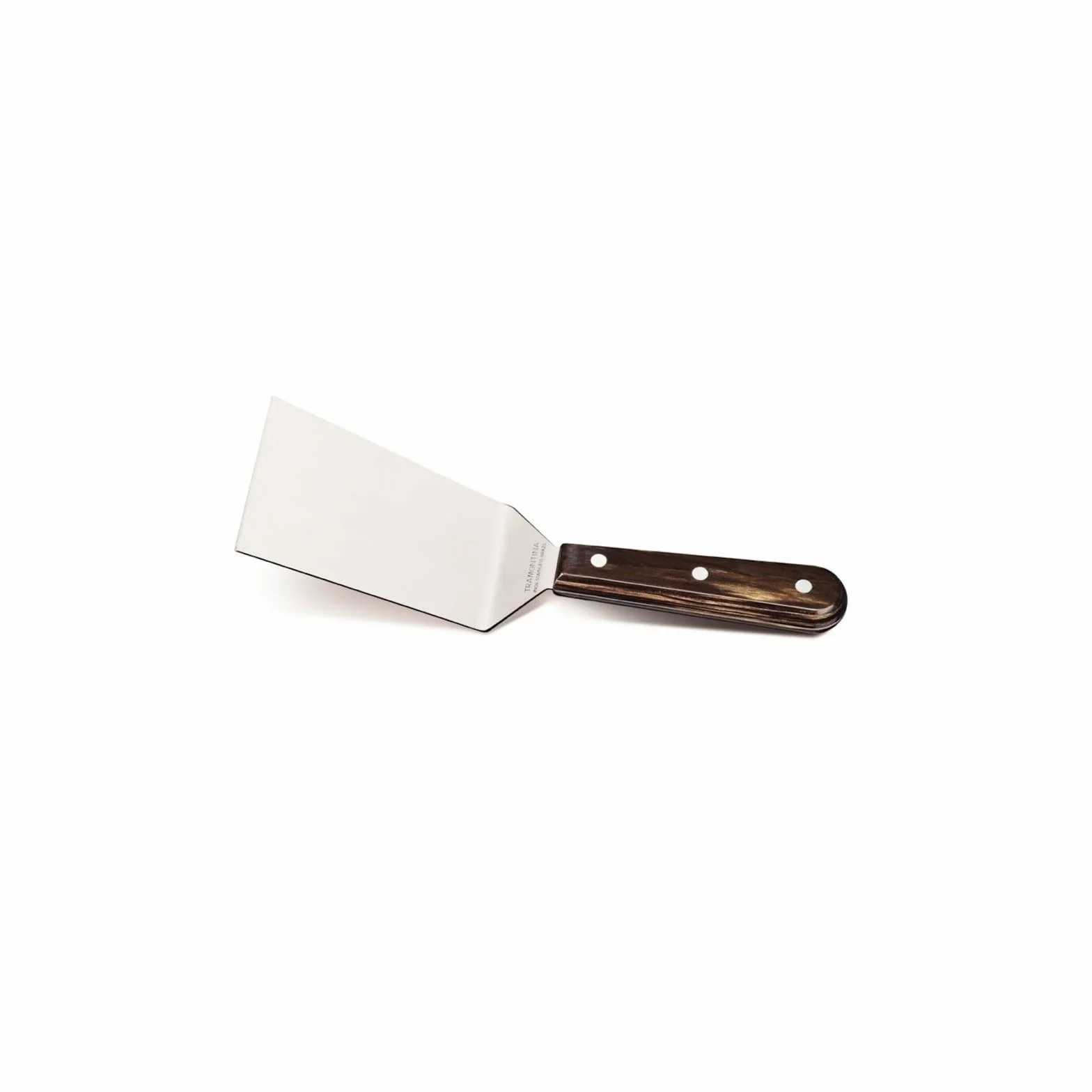 Tramontina Łopatka do grilla w stylu wiejskim, łopatka, stal nierdzewna, uchwyt z drewna z certyfikatem FSC, nadaje się do mycia w zmywarce, 27 cm, szerokość 9 cm