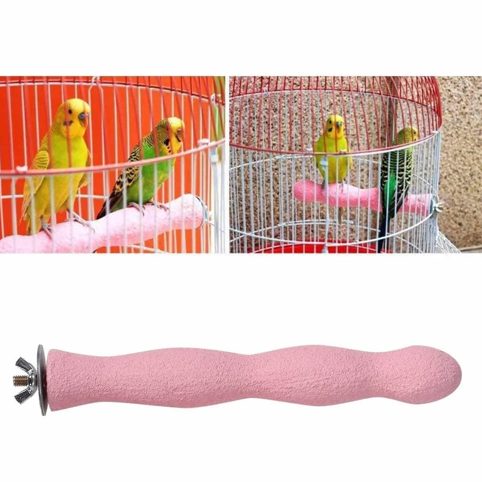 Zabawka dla ptaków Grzędy dla ptaków Zabawka dla papug Grzędy dla ptaków Nimfa Papugi Budgie (19 cm)