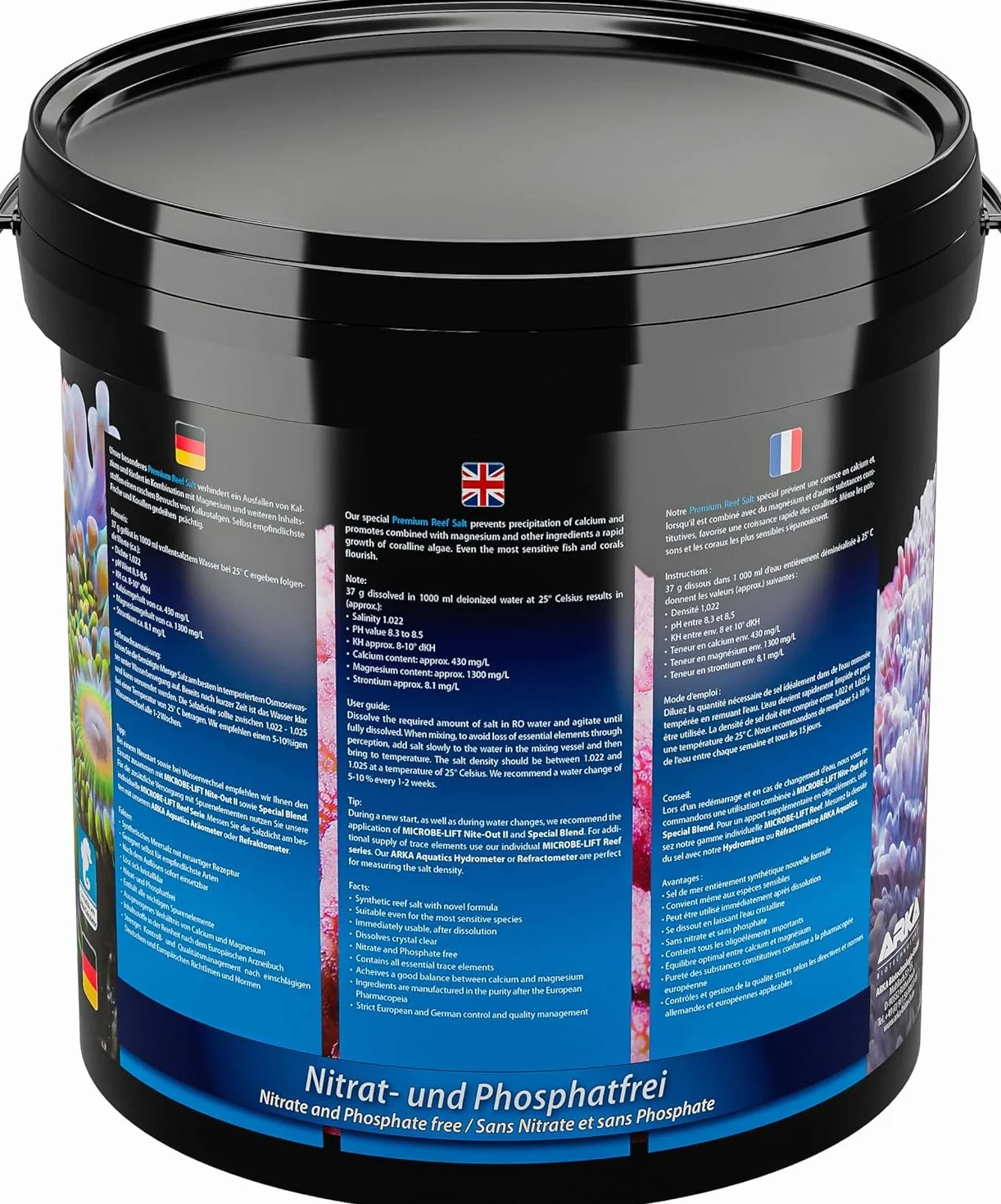 Microbe-Lift Sól Rafowa Premium do Akwarium, 10kg