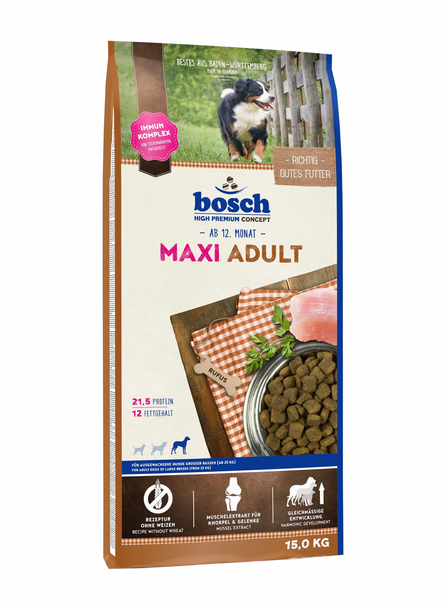 Bosch Tiernahrung Hpc Maxi Karma dla Psów, 15 kg