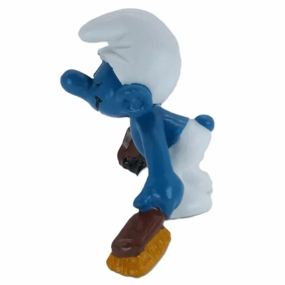 SCHLEICH 20189 Smerf z szufelką i miotłą