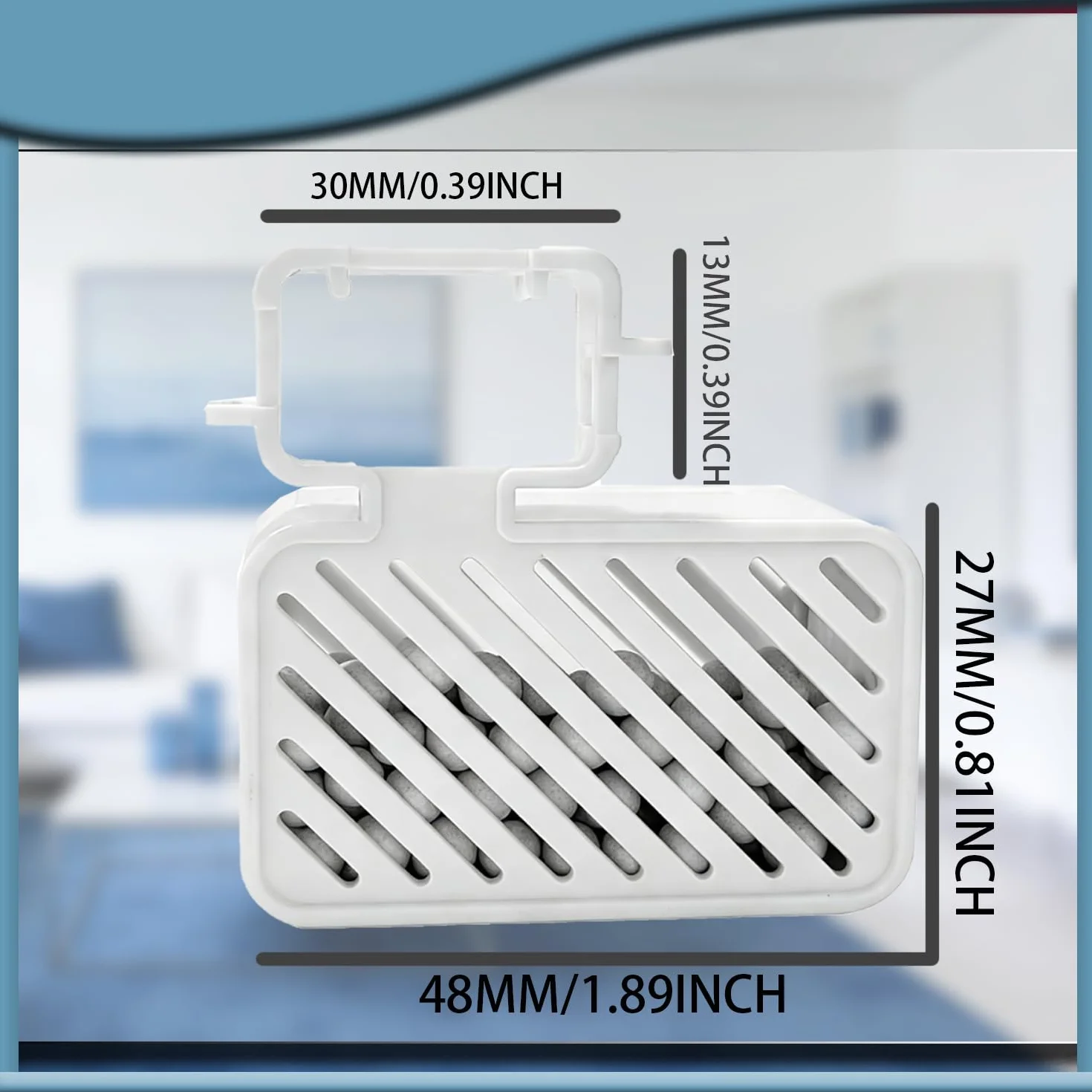 Akcesoria do dezodoryzacji w zbiorniku na czystą wodę, kompatybilne z Dreame X50 Ultra/X50s/L50/L40s Pro moduł przeciwzapachowy z jonami srebra, cząsteczki dezodoryzujące ścieki, moduł