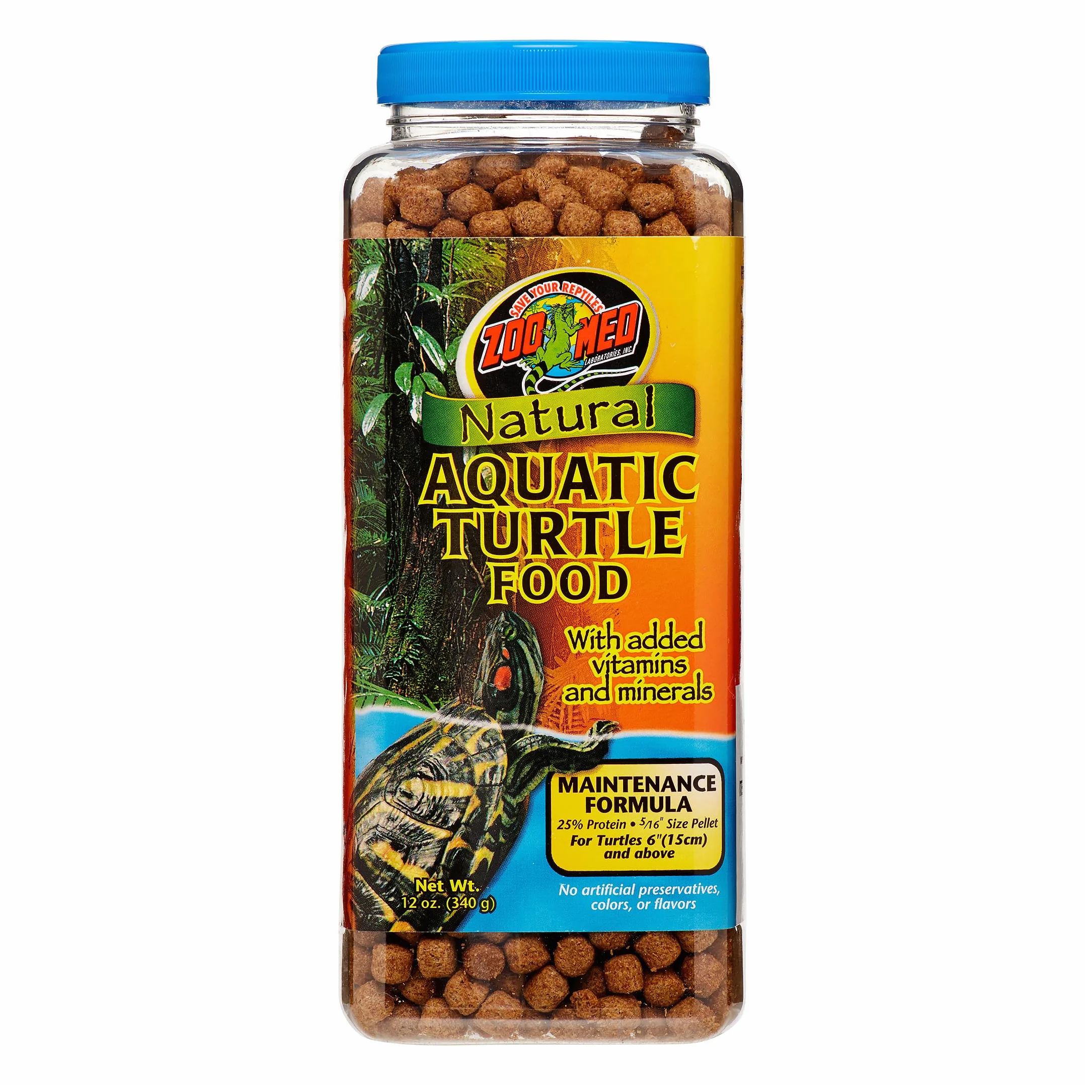 Zoo Med Natural Aquatic Turtle Food 340 g granulki do żółwi wodnych