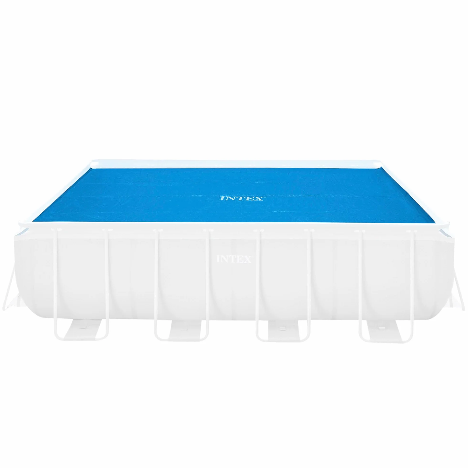 Intex Ultra Frame Plandeka Solarna, Niebieski, 400 x 200 cm, 160 mikronów