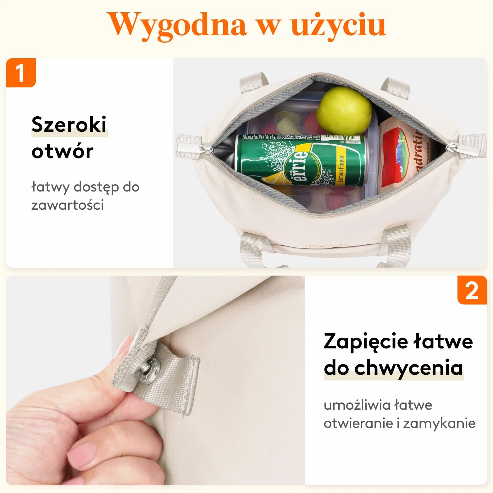 Lifewit Izolowana torba na lunch dla kobiet, termiczna torba na lunch pojemnik organizer z zamkami błyskawicznymi dla dorosłych mężczyzn, lekka wodoodporna torba na ramię do pracy, na piknik, podróż