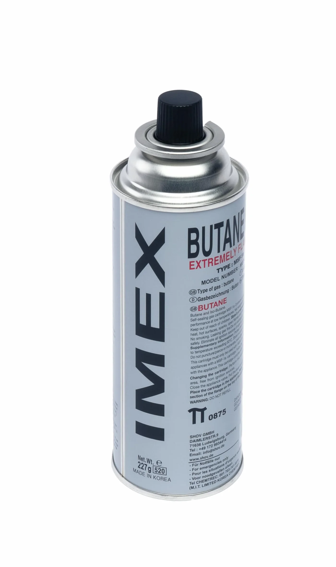 IMEX naboje gazowe, 4x kartuschen