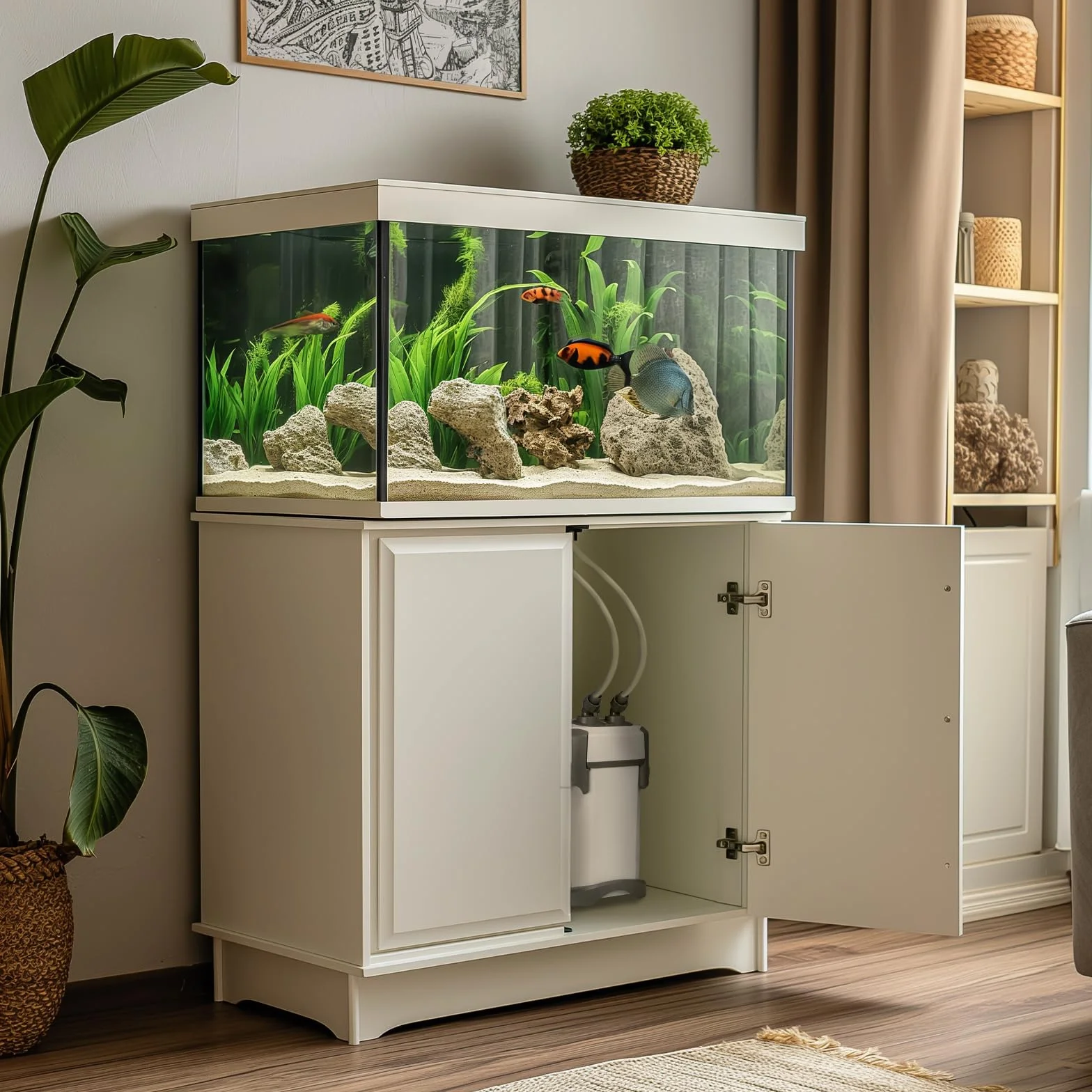 Kruger Meier Fluxion Elite 1200 UVC PRO Filtr Zewnętrzny z Lampą UV do Akwarium 100-250 L