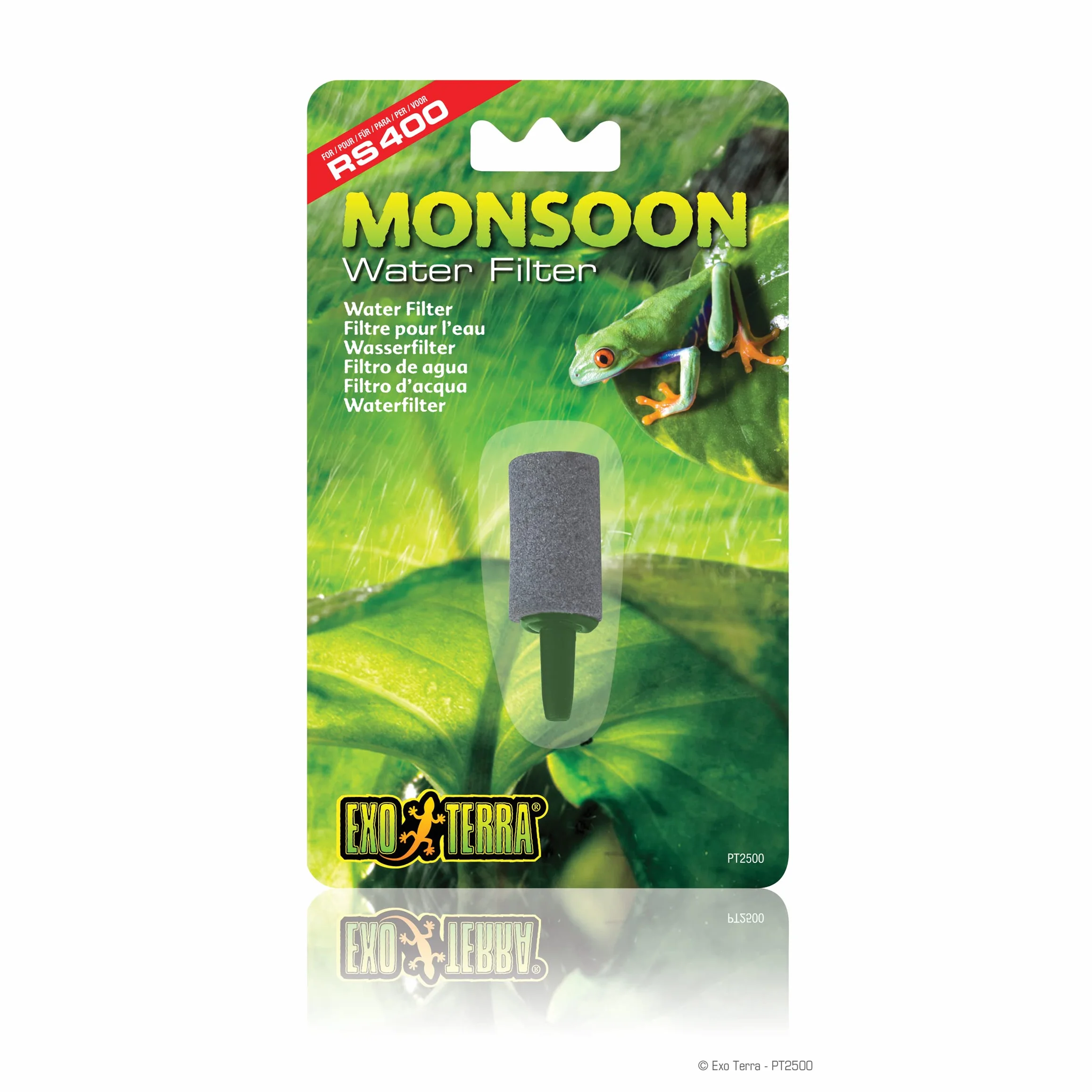Exo Terra Zamiennik filtra do wysokociśnieniowego systemu opadów deszczowych Monsoon RS400