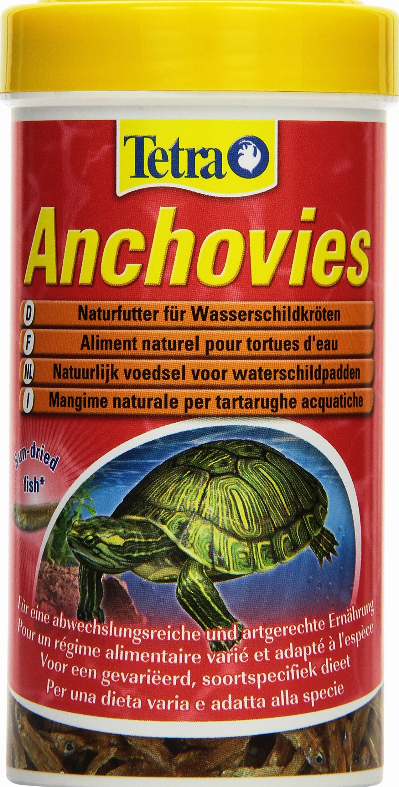 Tetra Anchovies karma dla żółwi wodnych 100% suszone ryby puszka 250 ml