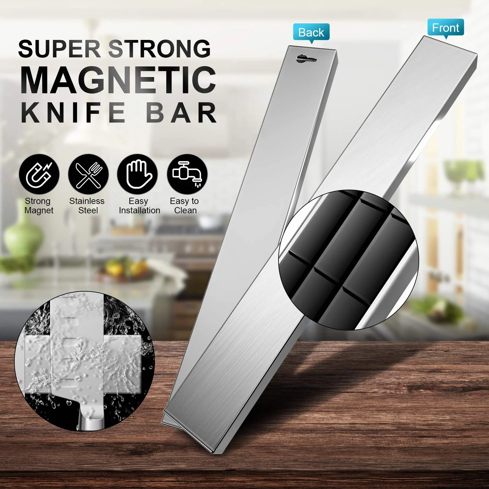 Fohil Magnetyczna listwa na noże (30 cm)
