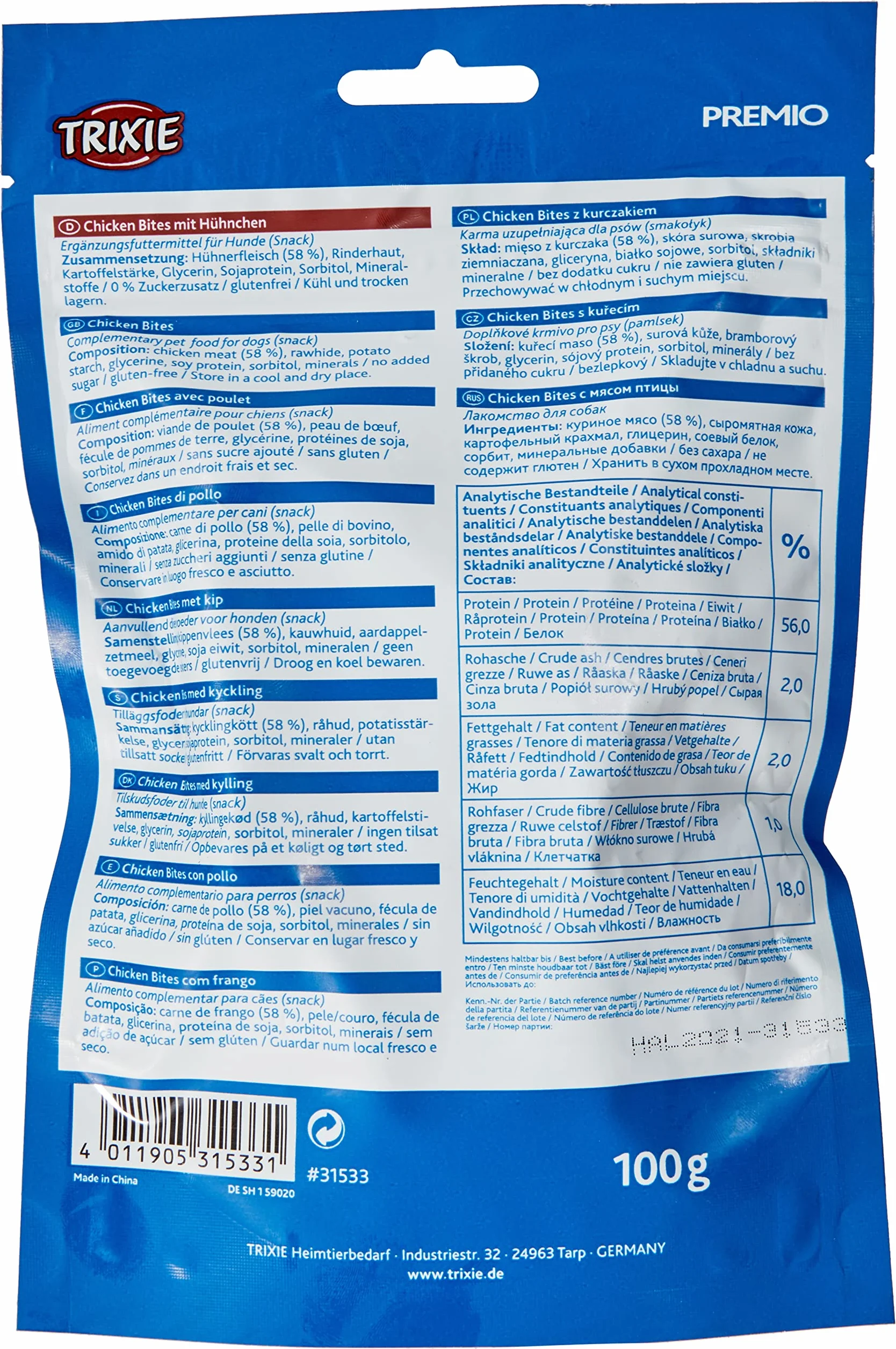 Trixie Premium Przysmak Kurczak 100 g