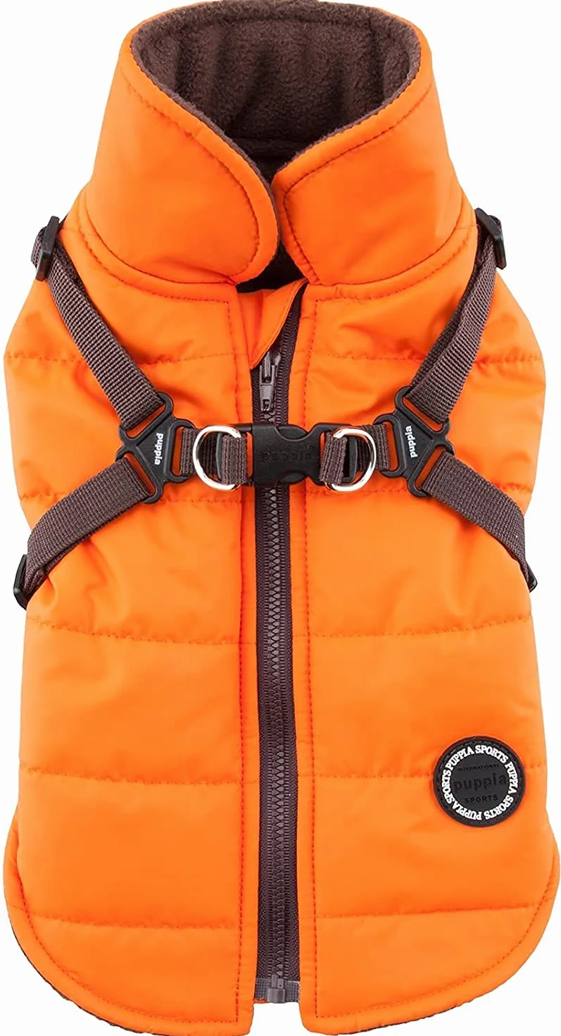 Puppia PAPD-VT1366-OR-M Authentic Mountaineer II kamizelka zimowa, rozmiar M, pomarańczowa