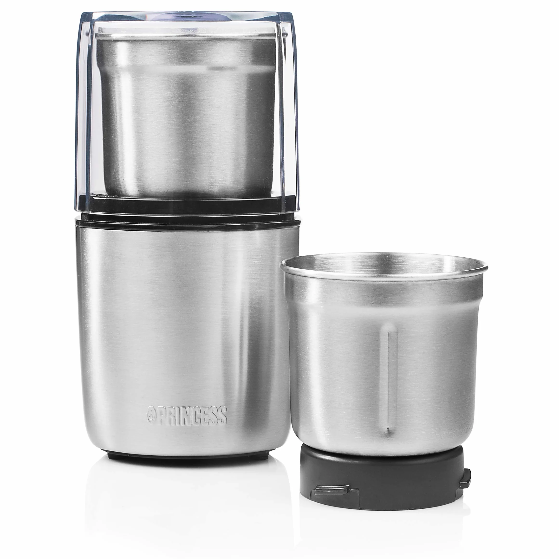 Princess Pesto Maker 221040 Wielofunkcyjny Rozdrabniacz, z 2 Nożami Ze Stali Nierdzewnej, 200 W, 190 G, Do Stałych I Płynnych Składników, 221040