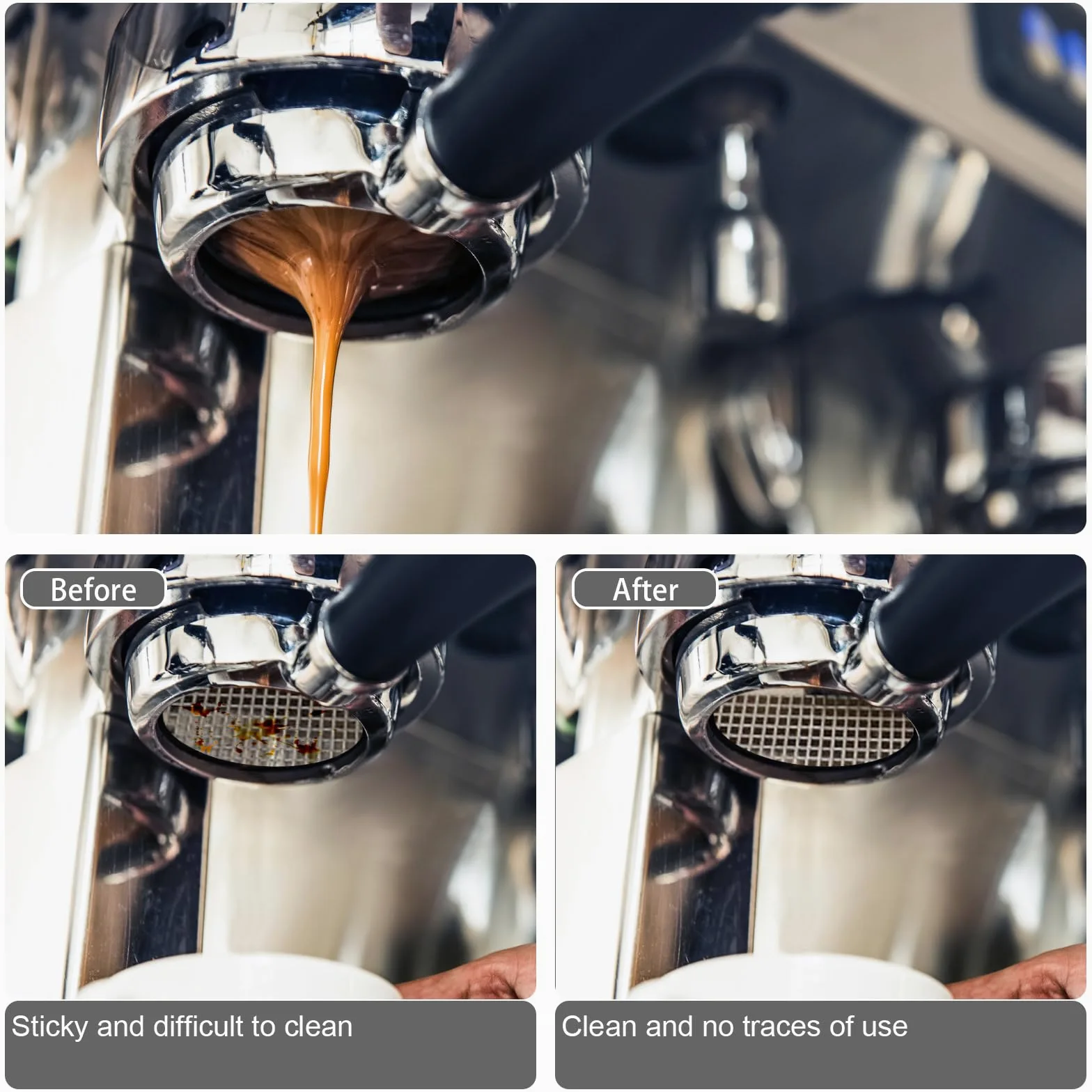 2 Szt. 49mm Filtr do Espresso, Stal Nierdzewna 316 Sitko do Espresso 150μm Wielokrotnego Uzytku Sitko do Kolby do Espresso Wytrzymaly Siatka Filtracyjna do Kawy do Espresso